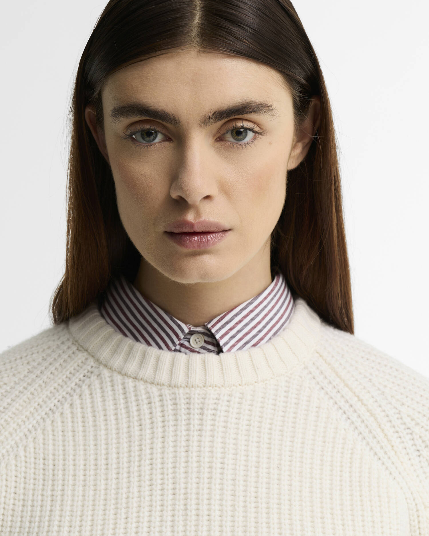 Barbour Pullover Renata Rundhalsausschnitt Cloud image number 3