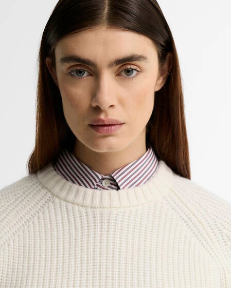 Barbour Pullover Renata Rundhalsausschnitt Cloud