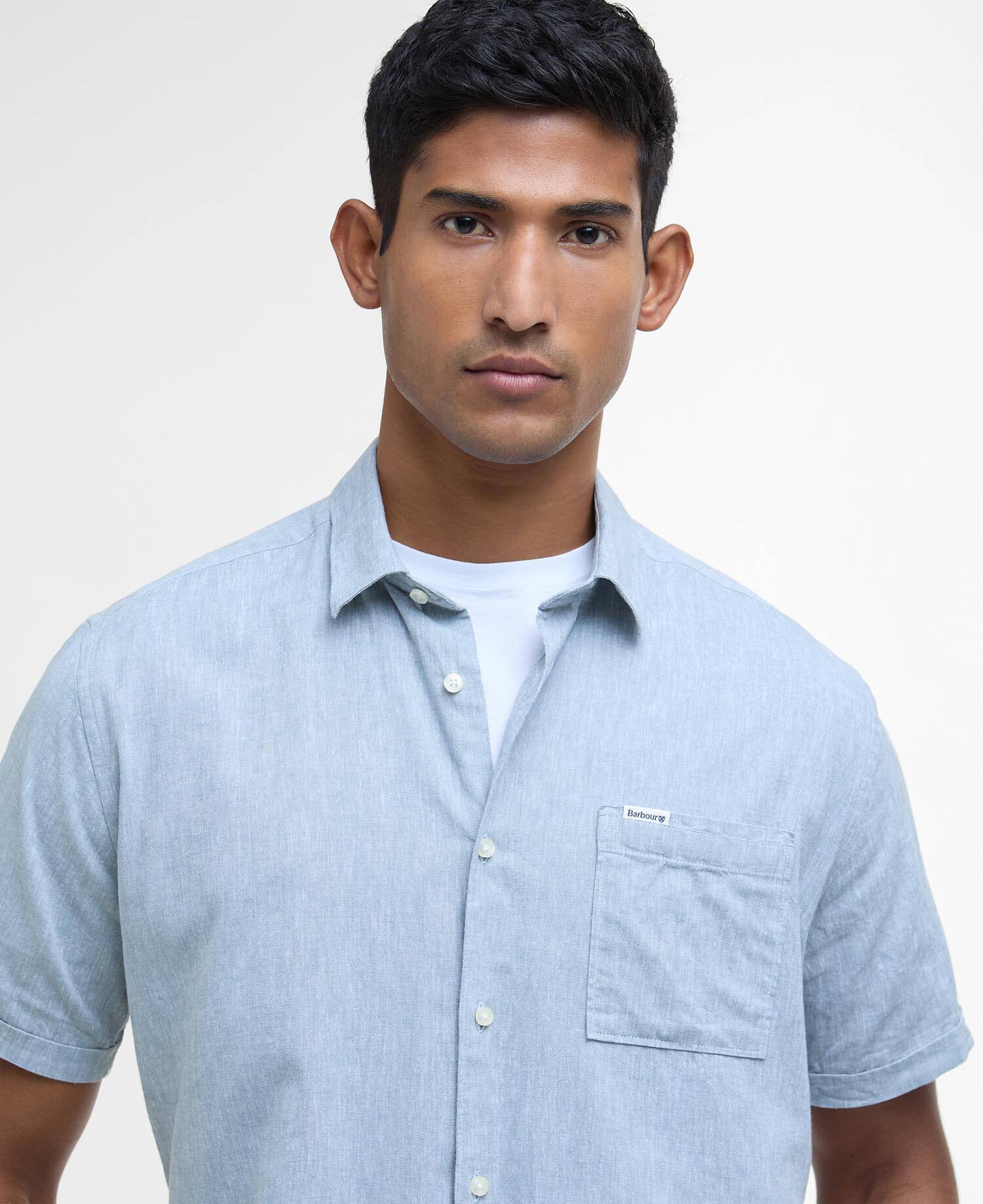 Nelson Regular Short-Sleeved Shirt Lead image number 3