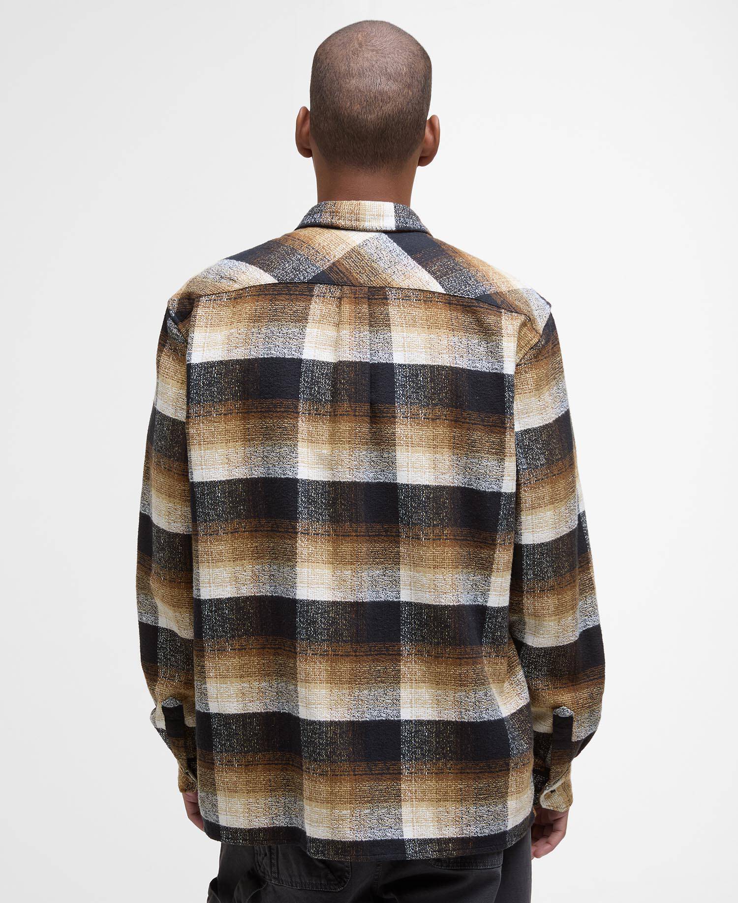 Hemd Woodfoot Checked Relaxed Black image number 2