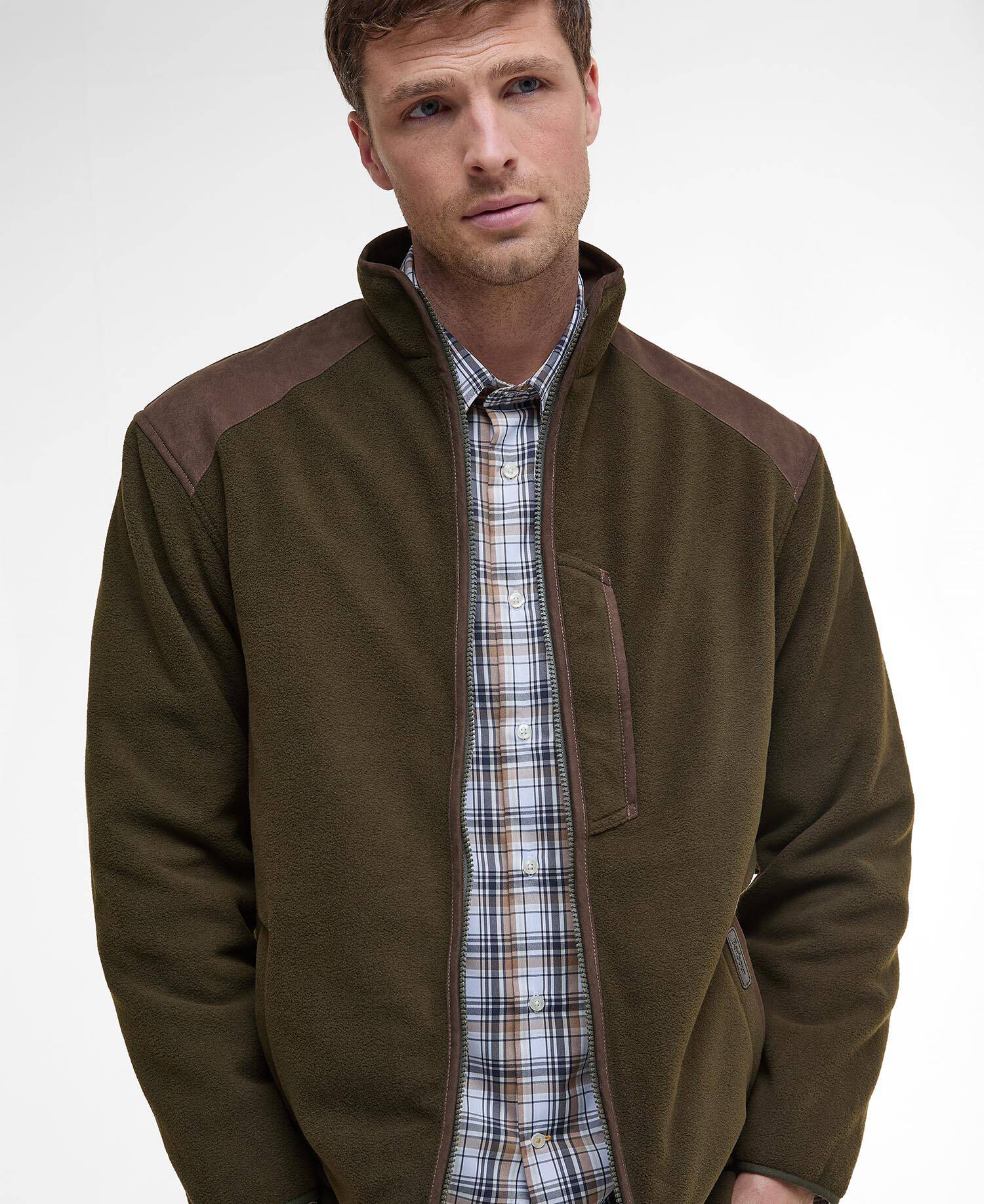 Active Fleece Jacket Olive image number 4