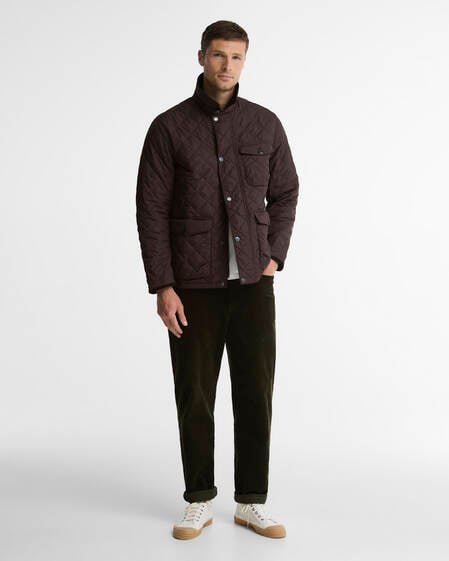 Steppjacke Hornby Black Oak