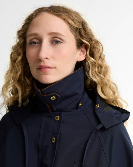 Terrington Showerproof Jacket Dk Navy/Shadow Classic
