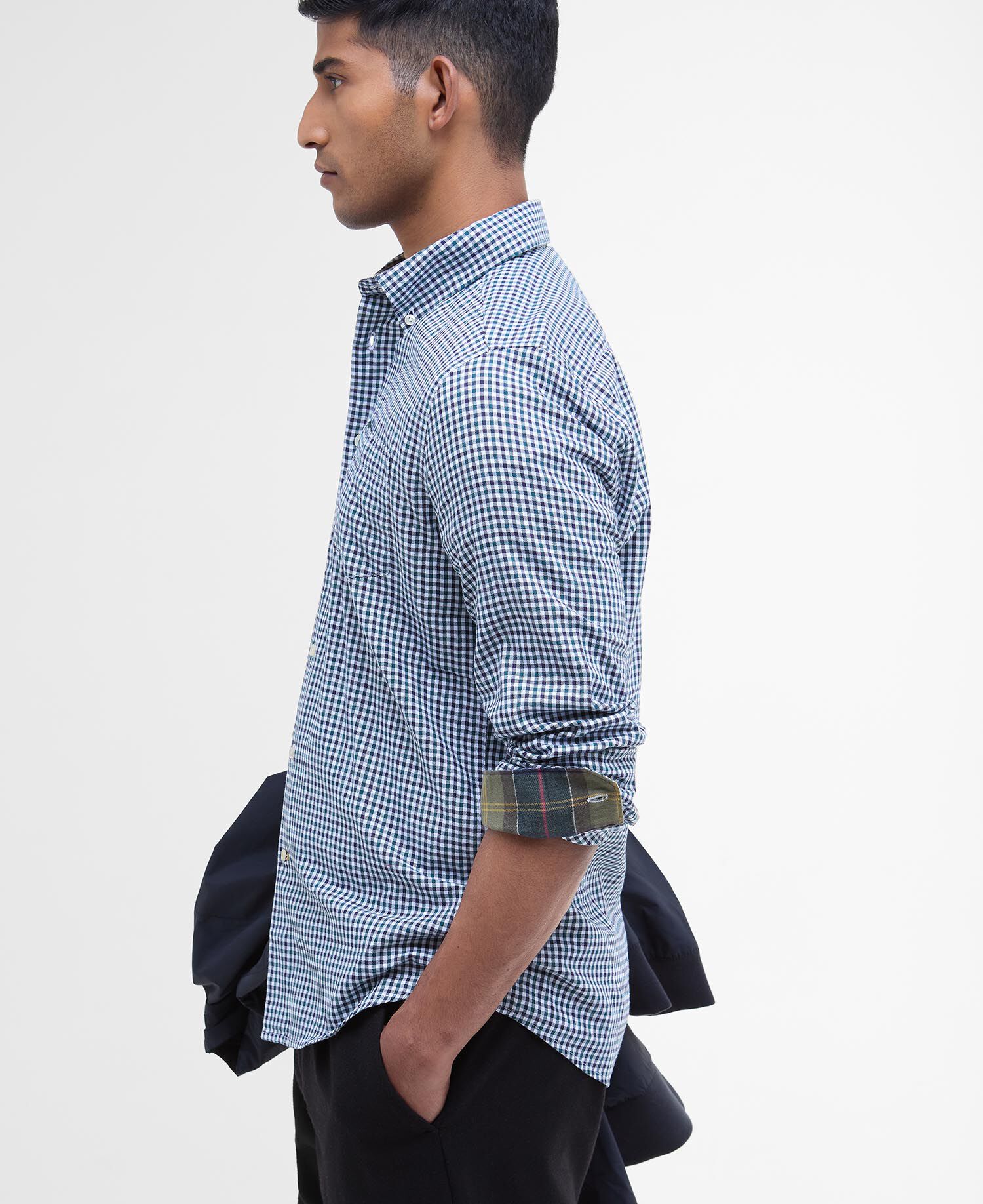 Padshaw Tailored Long-Sleeved Shirt Classic Green