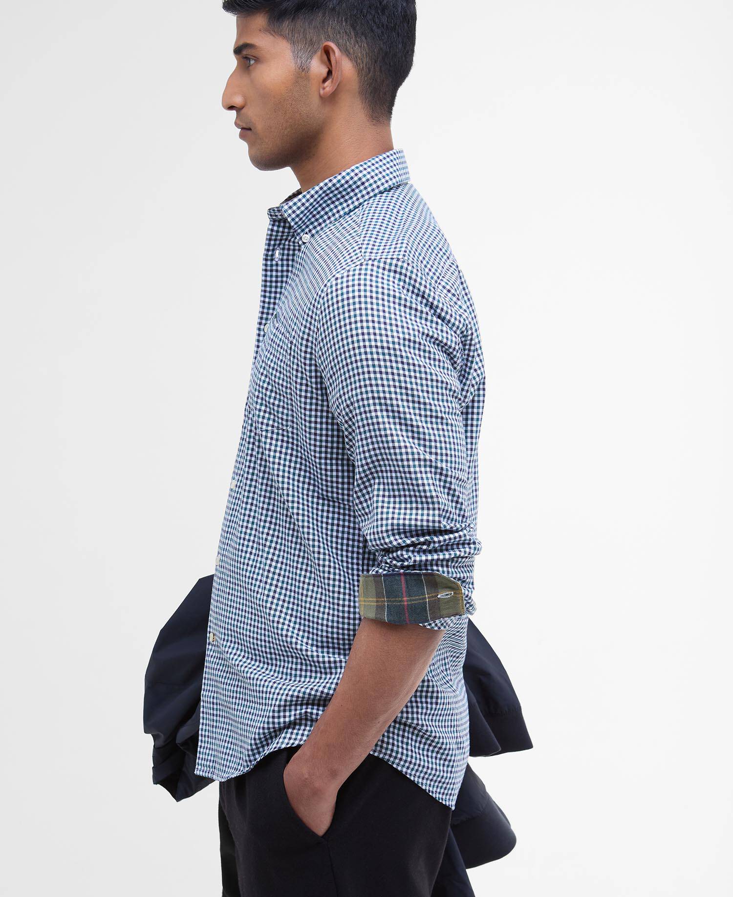 Padshaw Tailored Long-Sleeved Shirt Classic Green image number 4