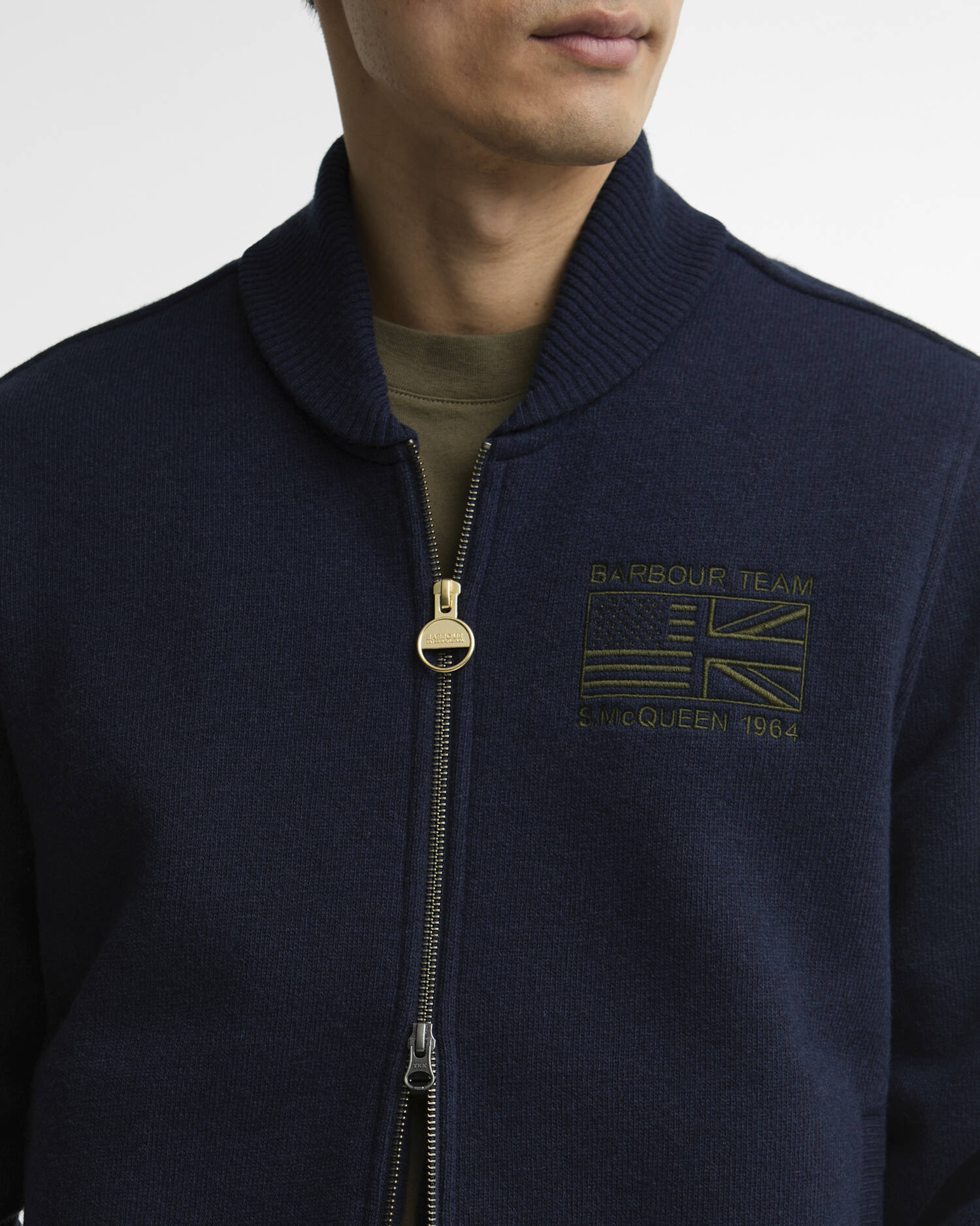 Steve McQueen Mack Cardigan Navy image number 3