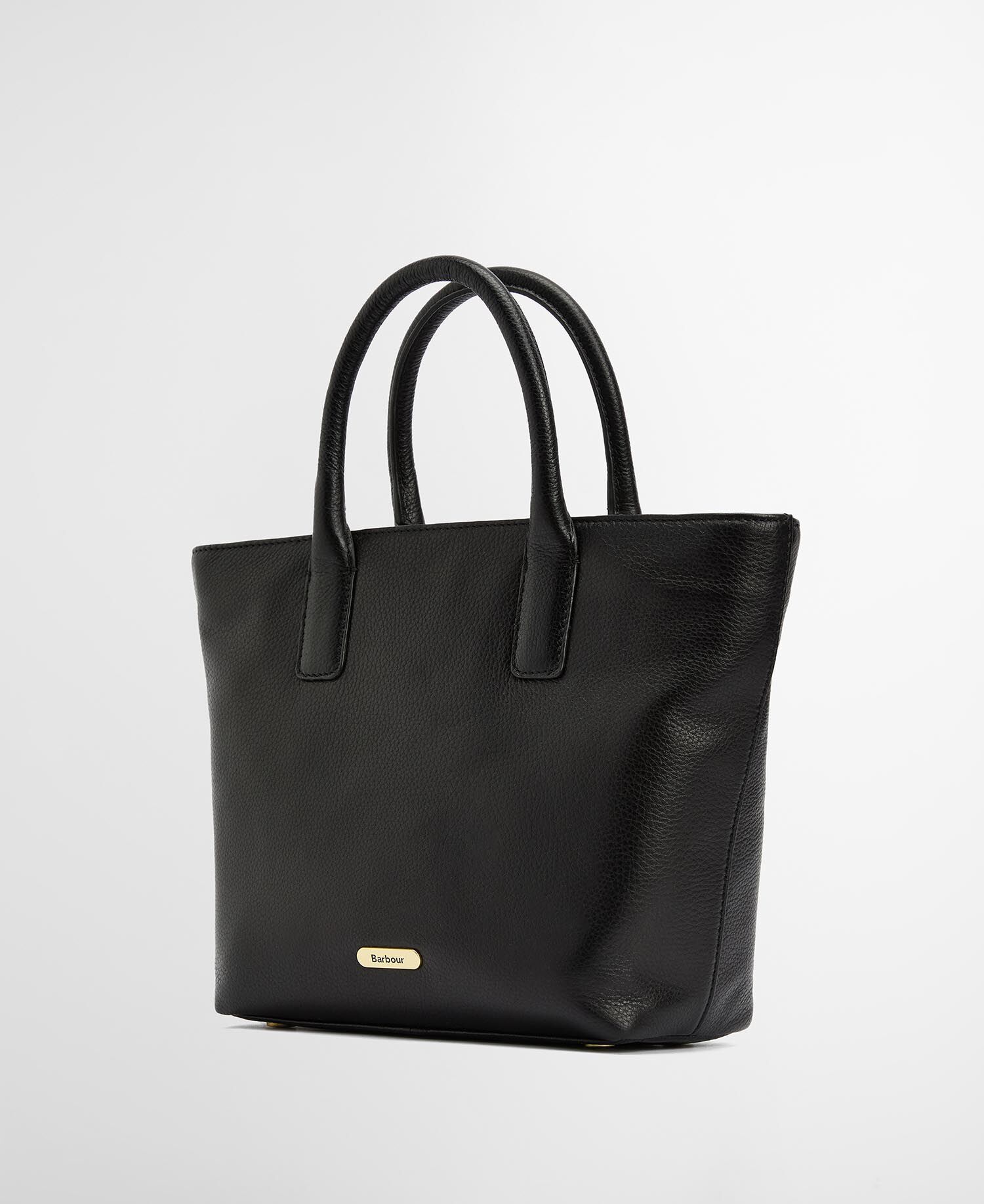 Birch Leather Tote Bag Black