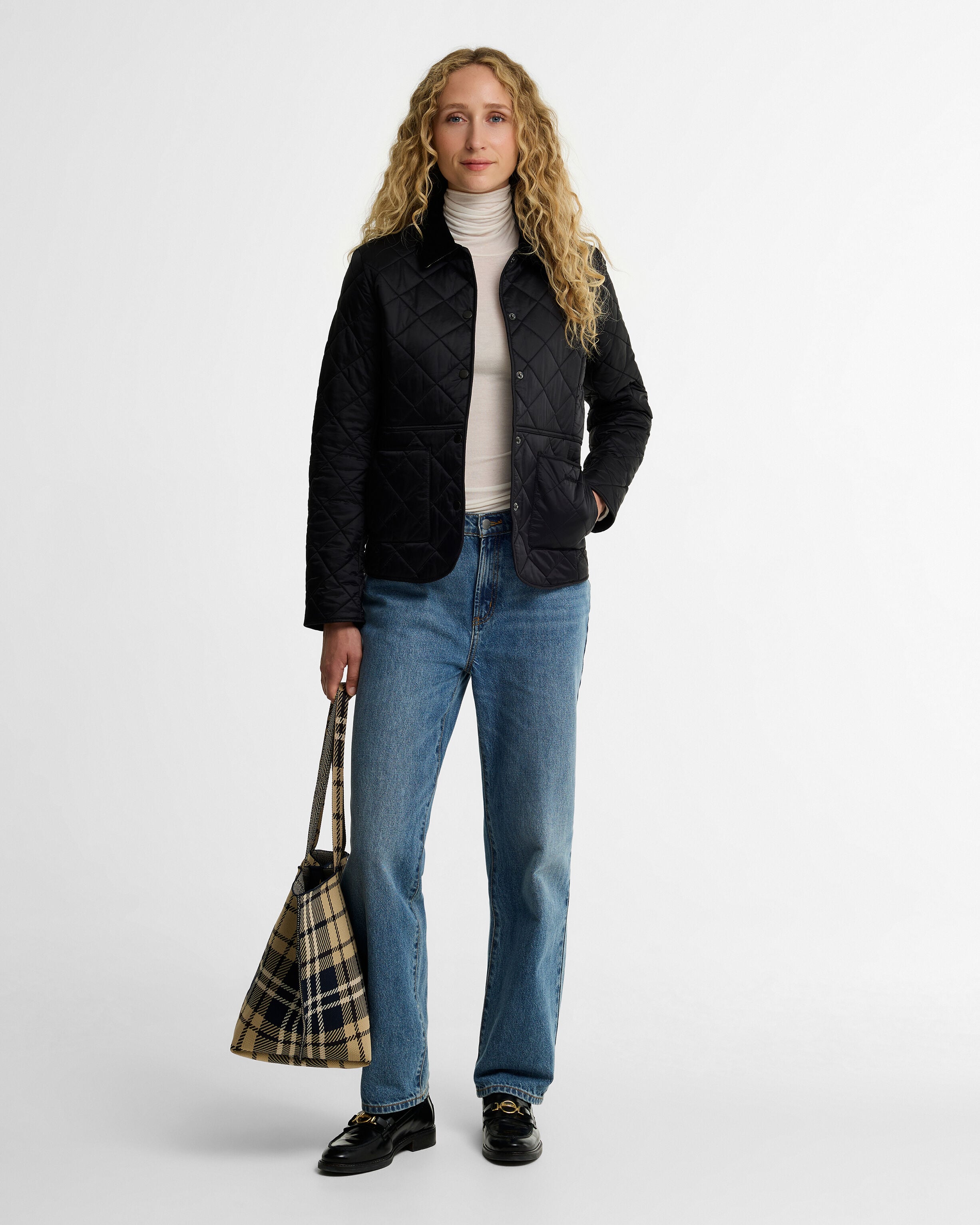 Deveron Polarquilt Jacket Black-Black