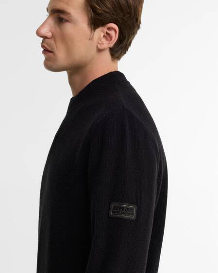 Crawley Crew Neck Jumper Classic Black