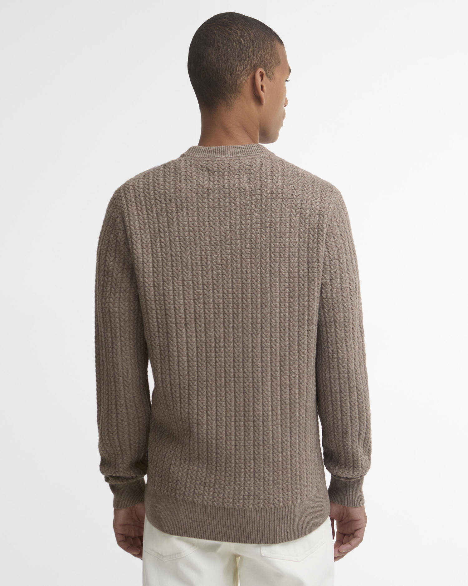 Barbour Pullover Hermoine Rundhalsausschnitt Stone image number 2