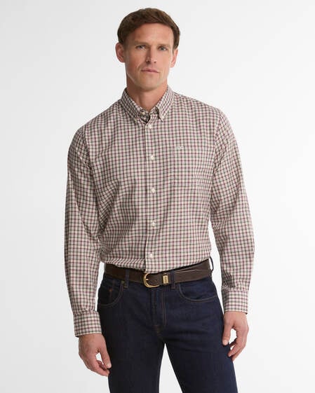 William Regular-Fit Long-Sleeved Shirt Olive
