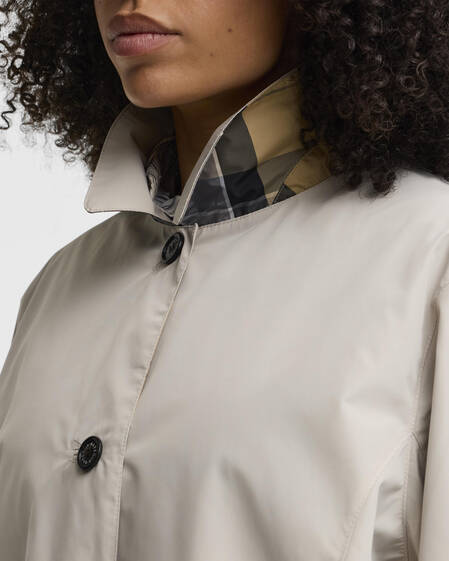 Babbity Plus-Size Showerproof Jacket Mist