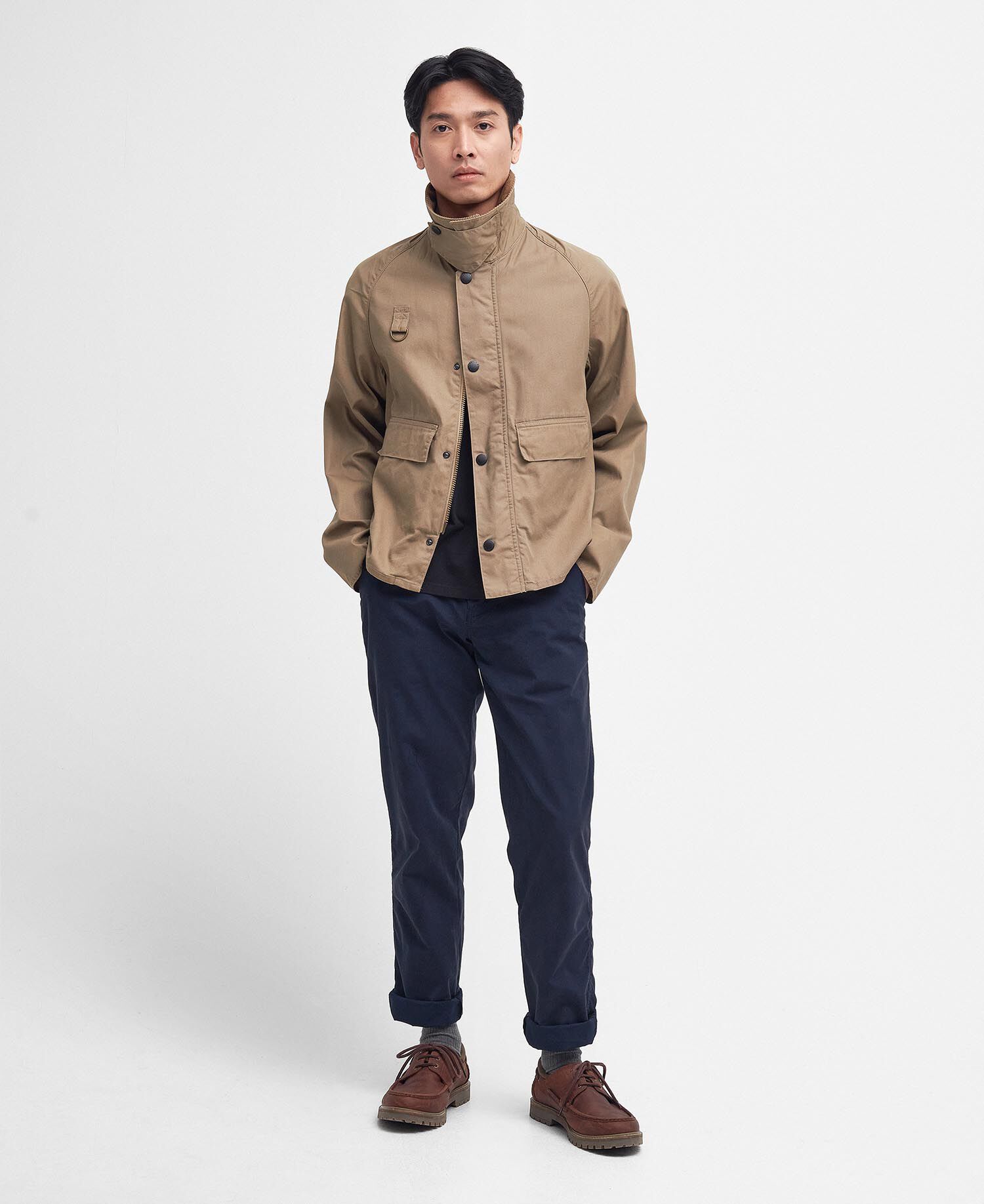 Spey Slim Casual Jacket Tan