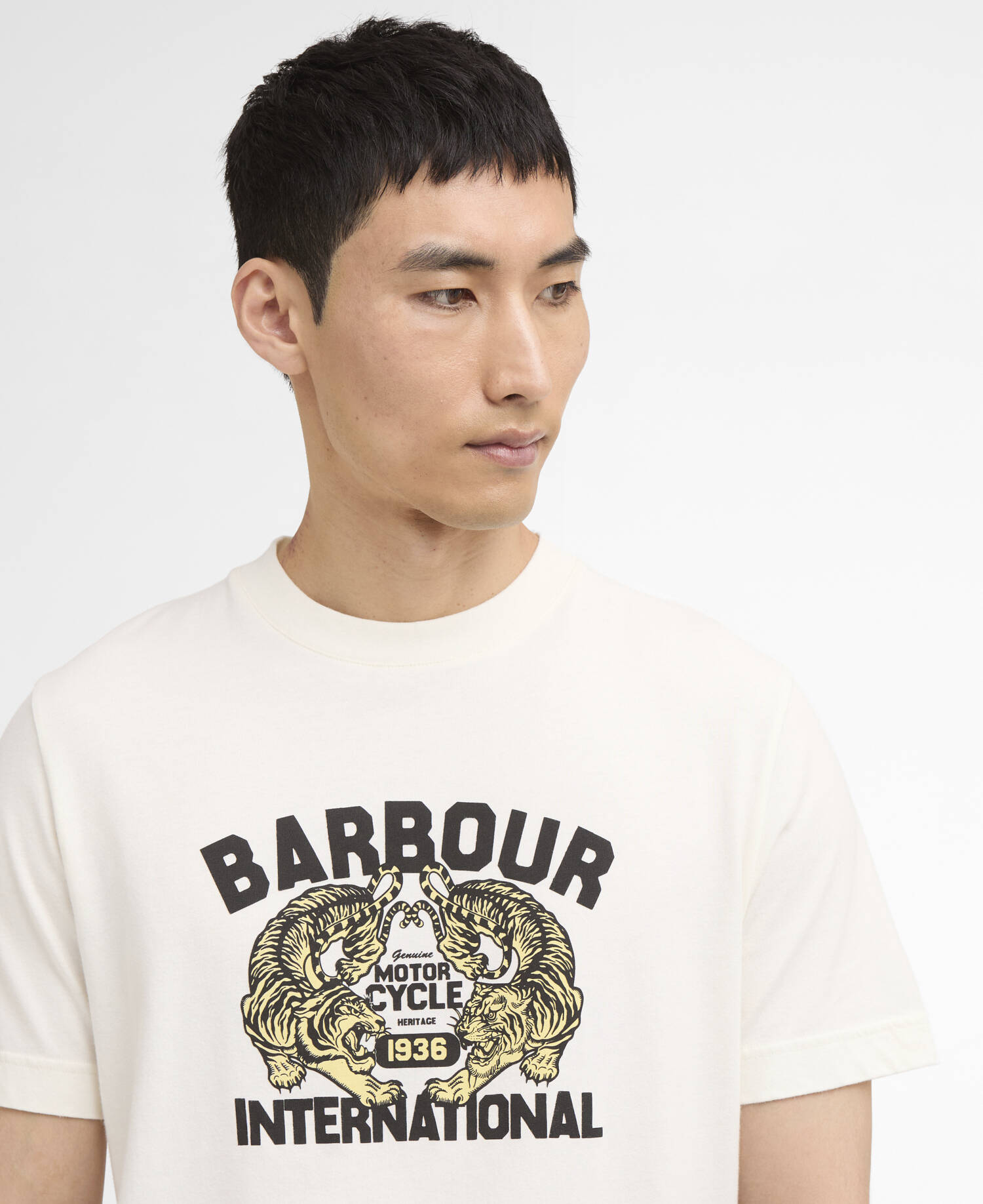 T-shirt con stampa Talisman Whisper White image number 3