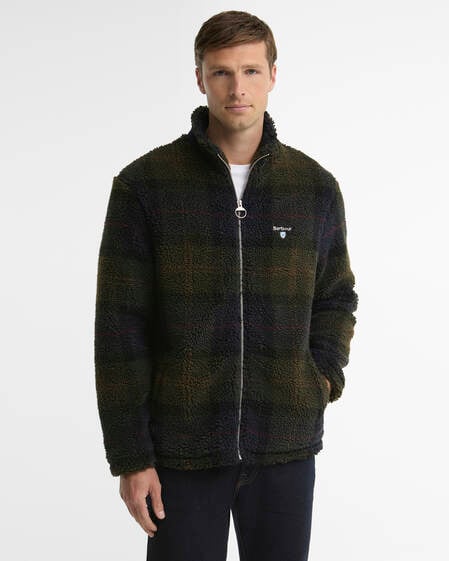 Pile sherpa con motivo tartan Shadow Classic Tartan