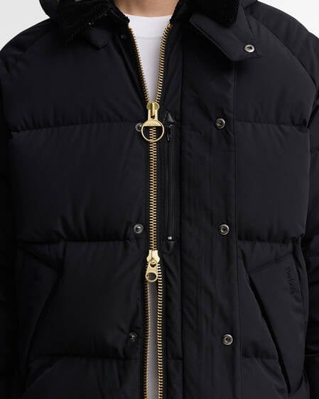 Oversized Transport Puffer Jacket Classic Black