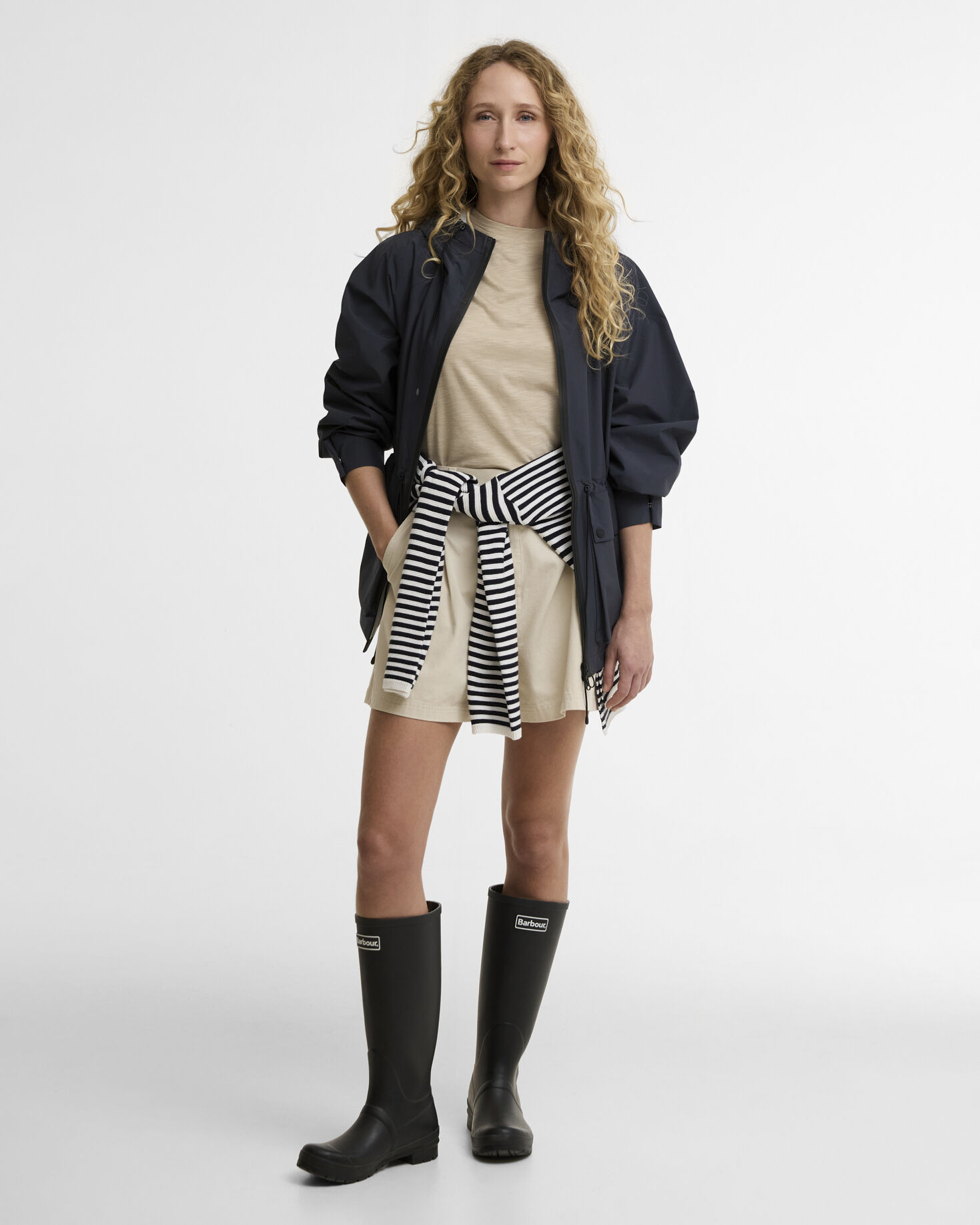 Giacca impermeabile Dovecragg Dusk Grey / Fondant