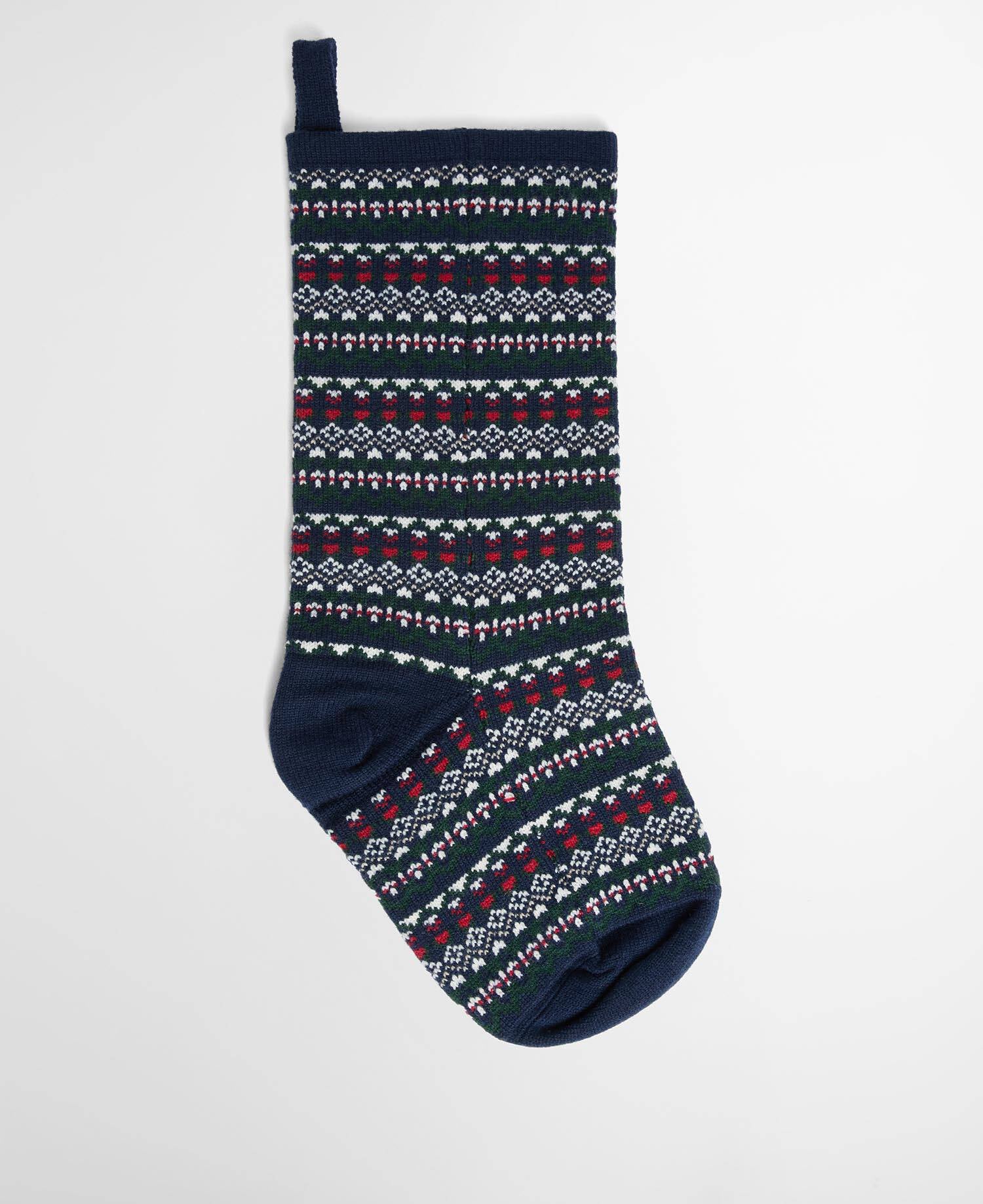 Calza natalizia Marlow Navy Festive image number 1
