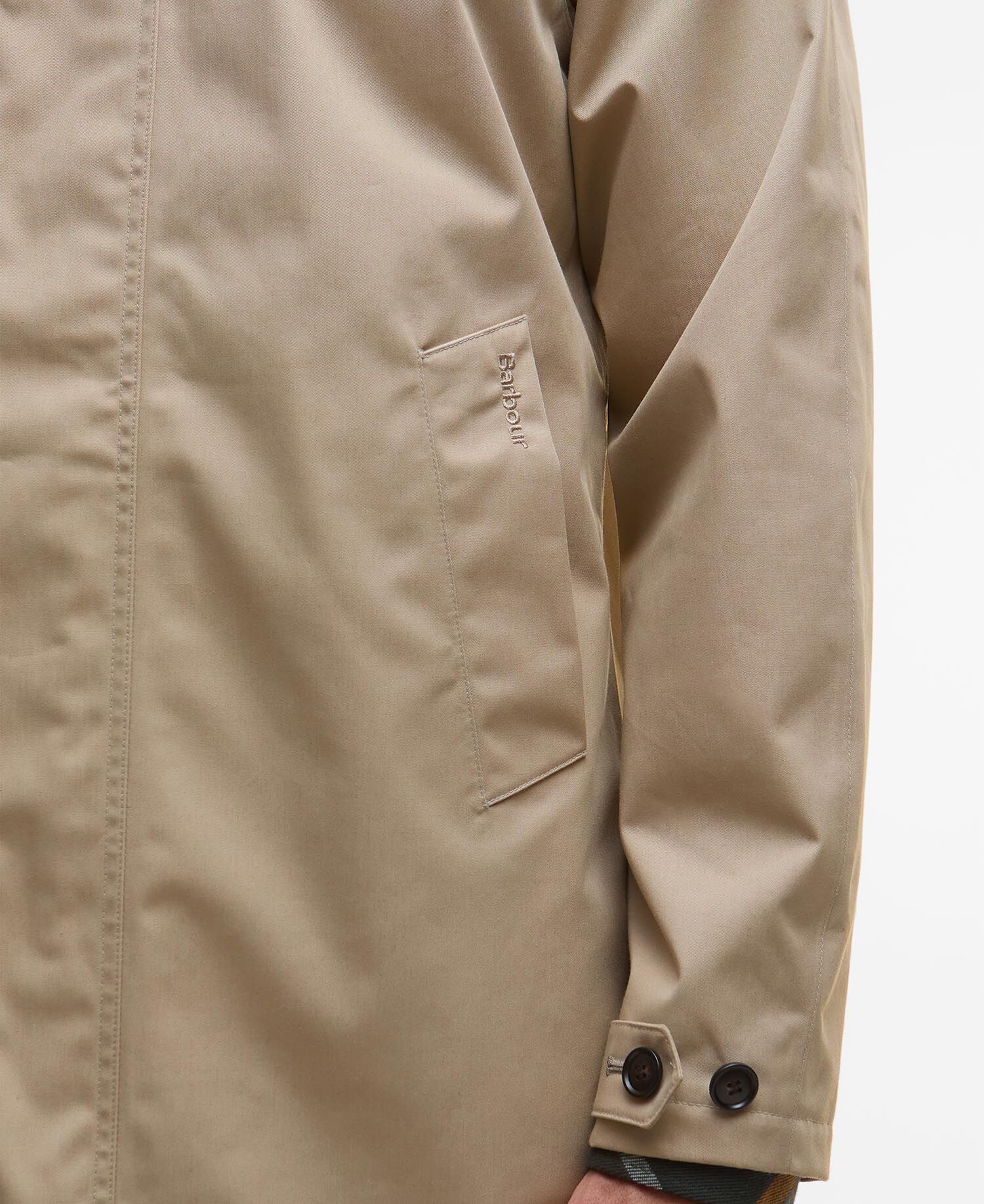 Lorig Waterproof Mac Washed Stone