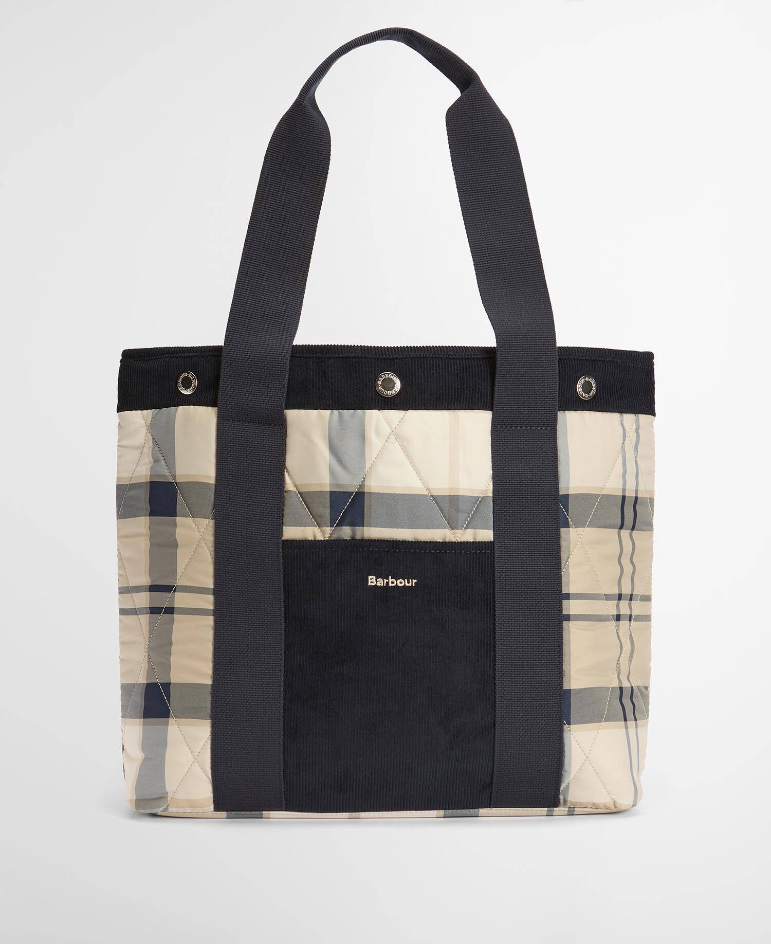 Healy Quilted Tote Bag Dress Indigo image number 0