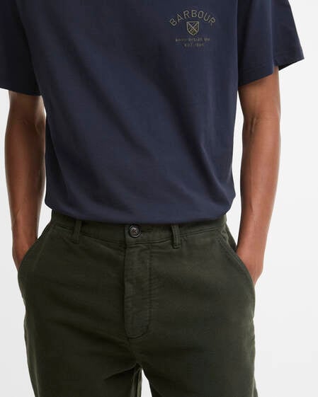 Moleskin Tailored Trousers Sage