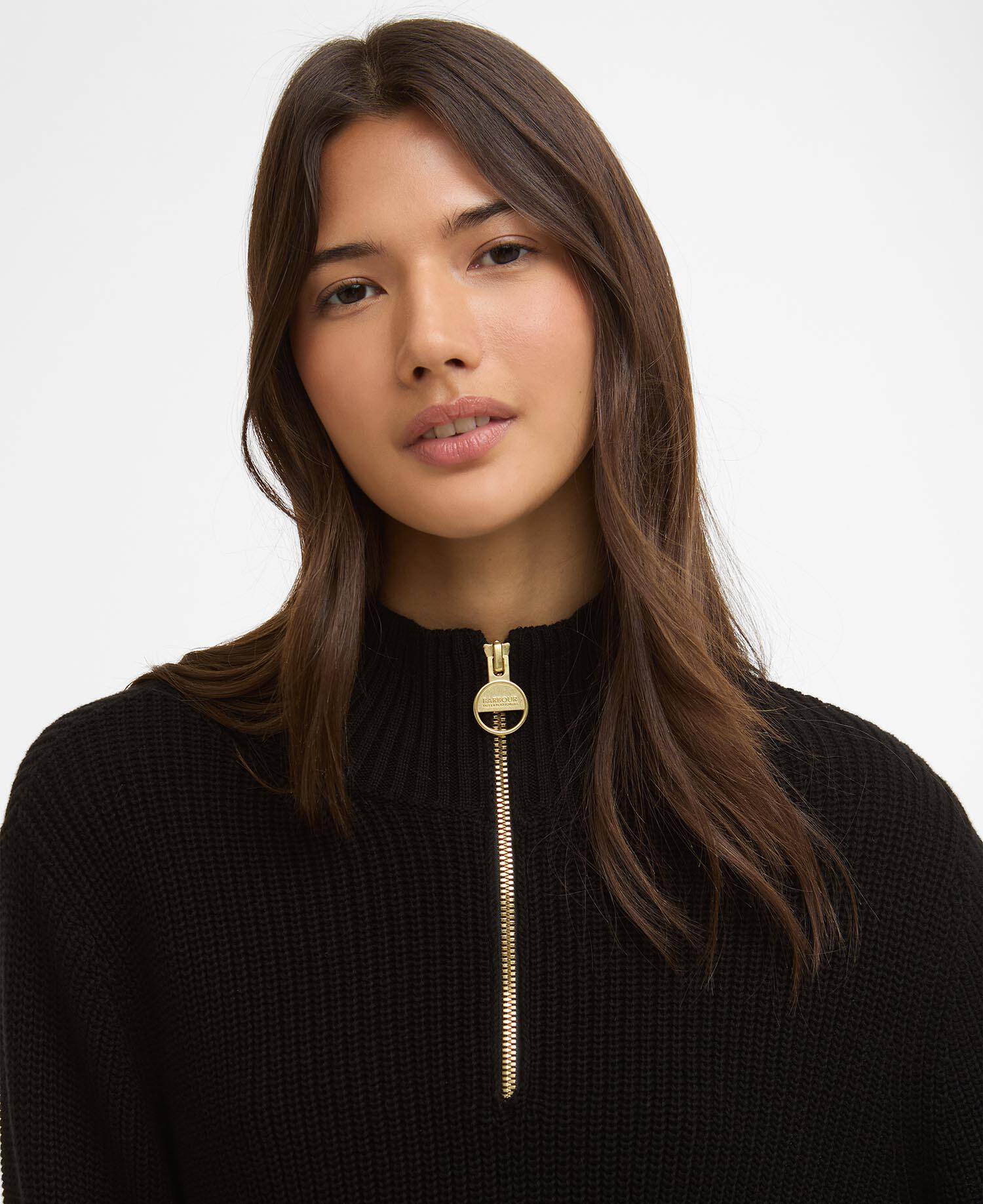 Strickpullover Kennedy Half-Zip Black image number 3