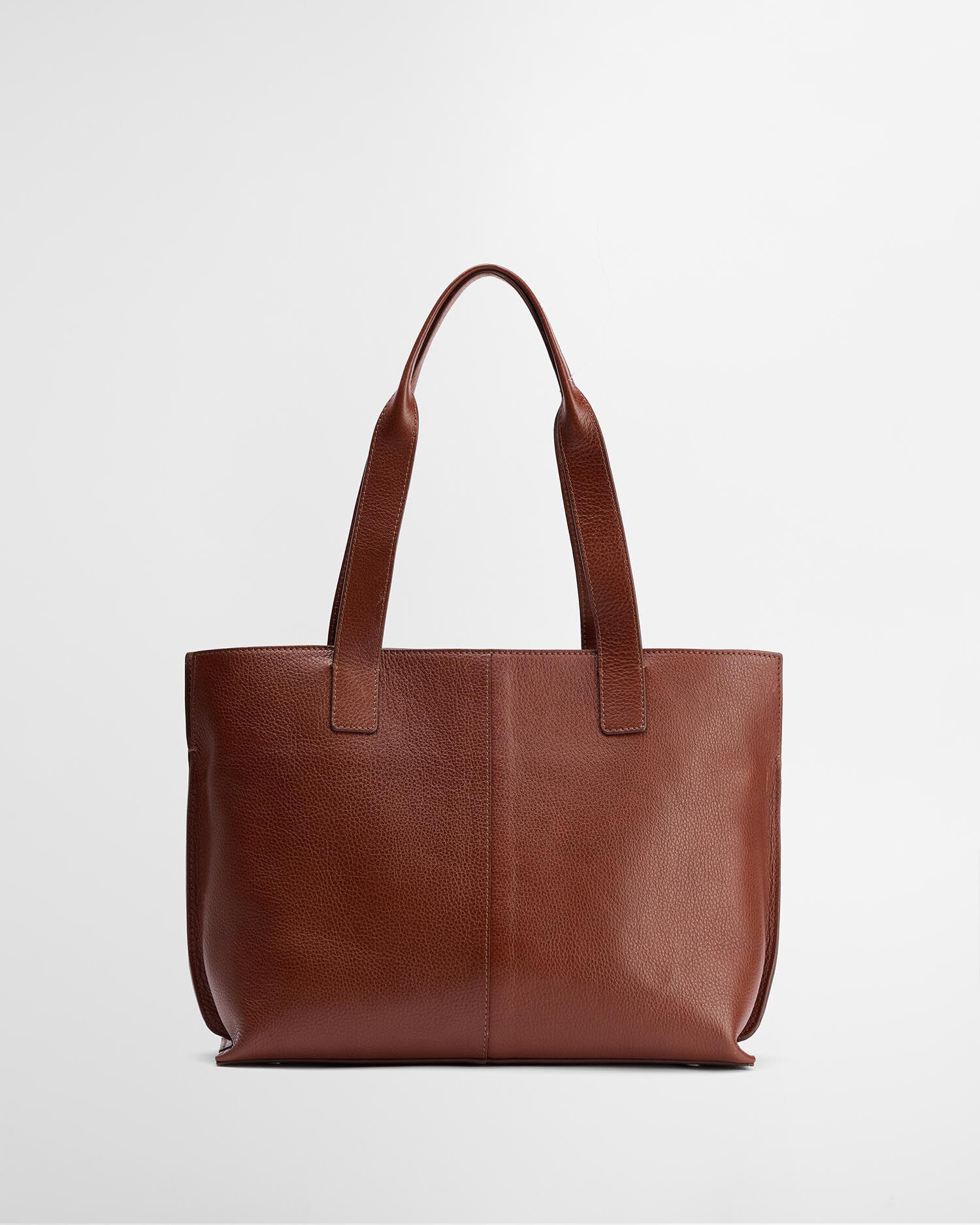Barbour Ledertasche Alder Large Brown