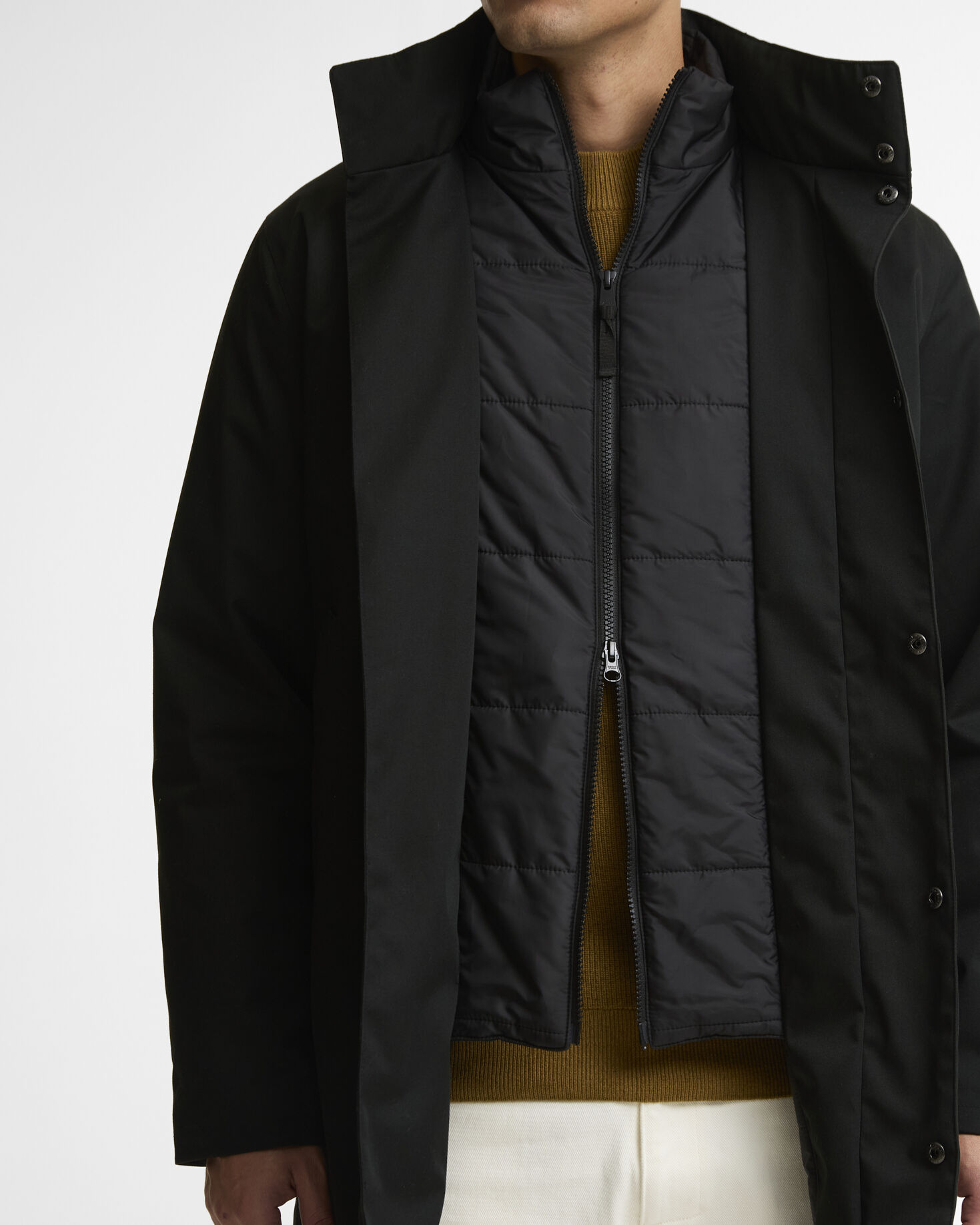 Hybridge Waterproof Jacket Black