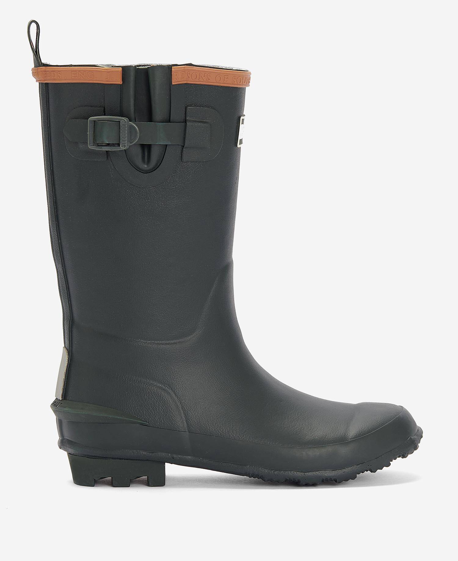 Simonside Children's Wellington Boots Olive image number 0