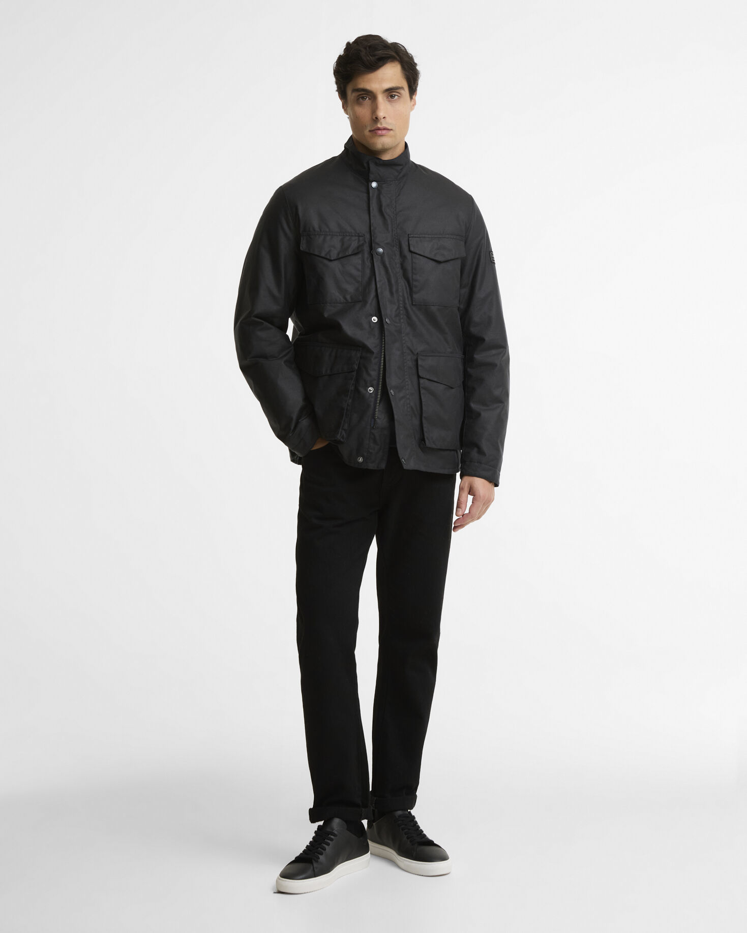 Giacca cerata Milford Dark Navy