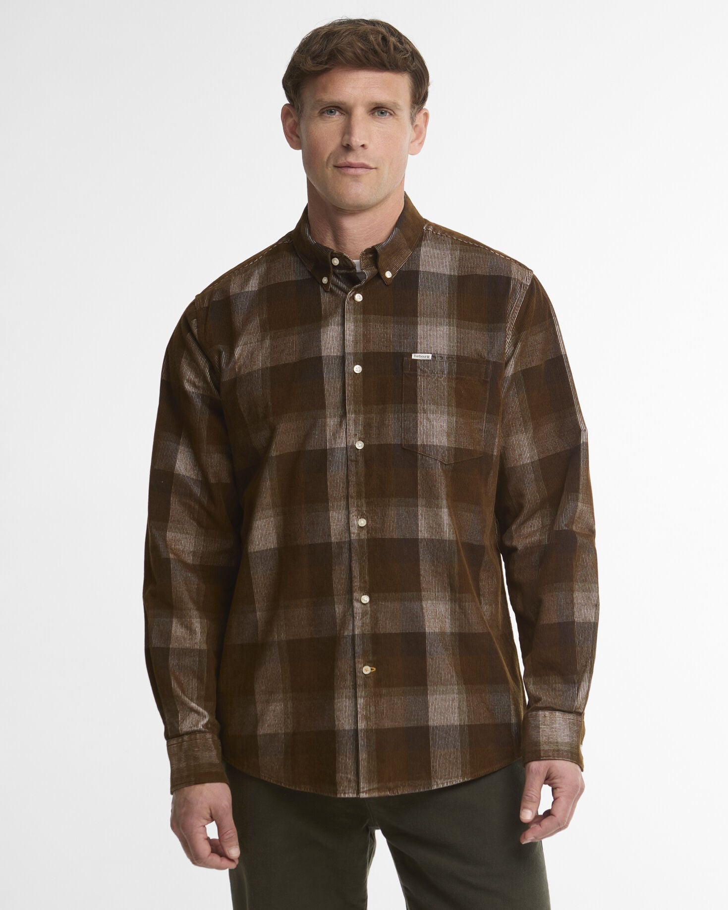 Winston Regular Long-Sleeved Shirt Dark Sand