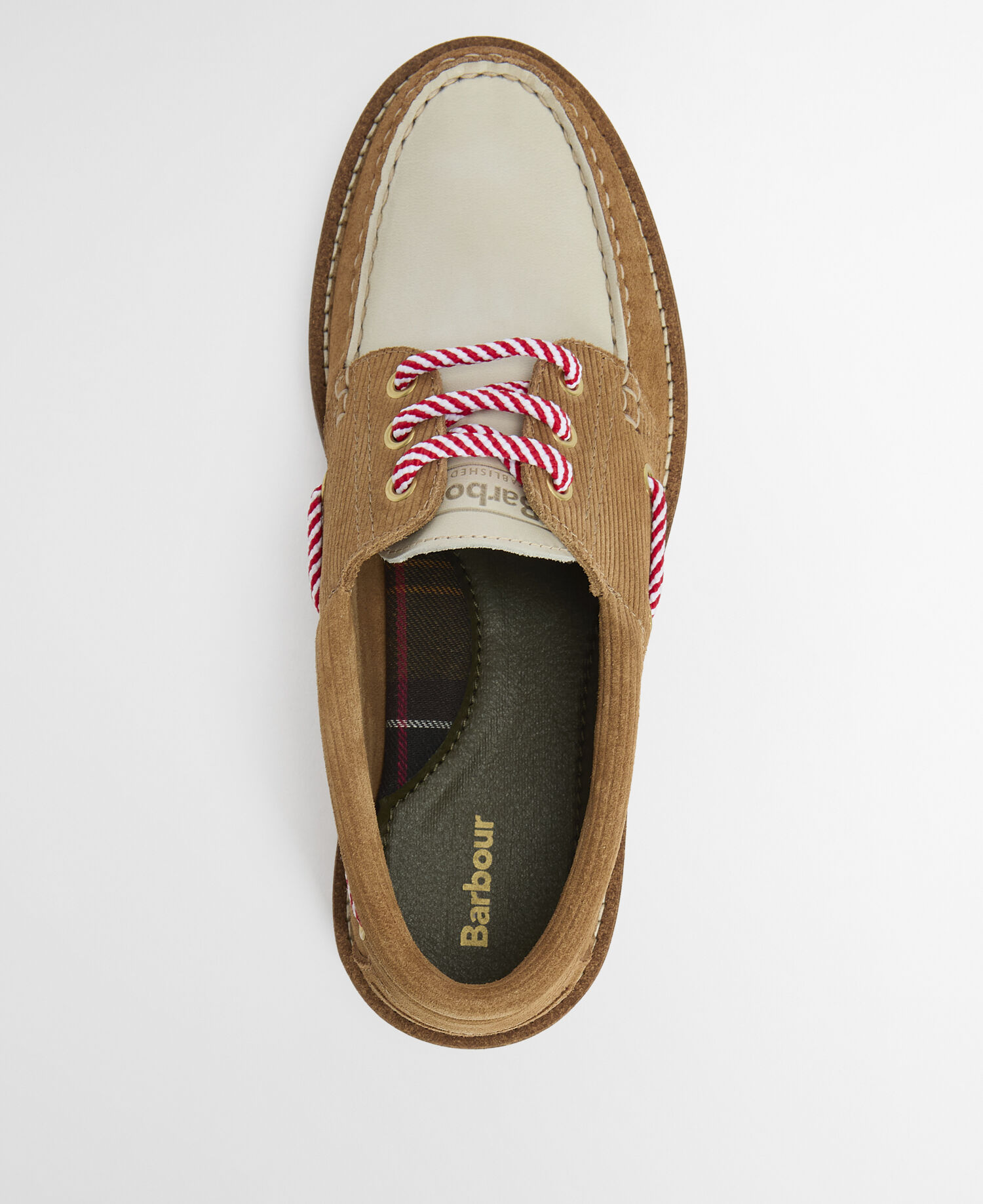 Darras Boat Shoes Beige/Mist