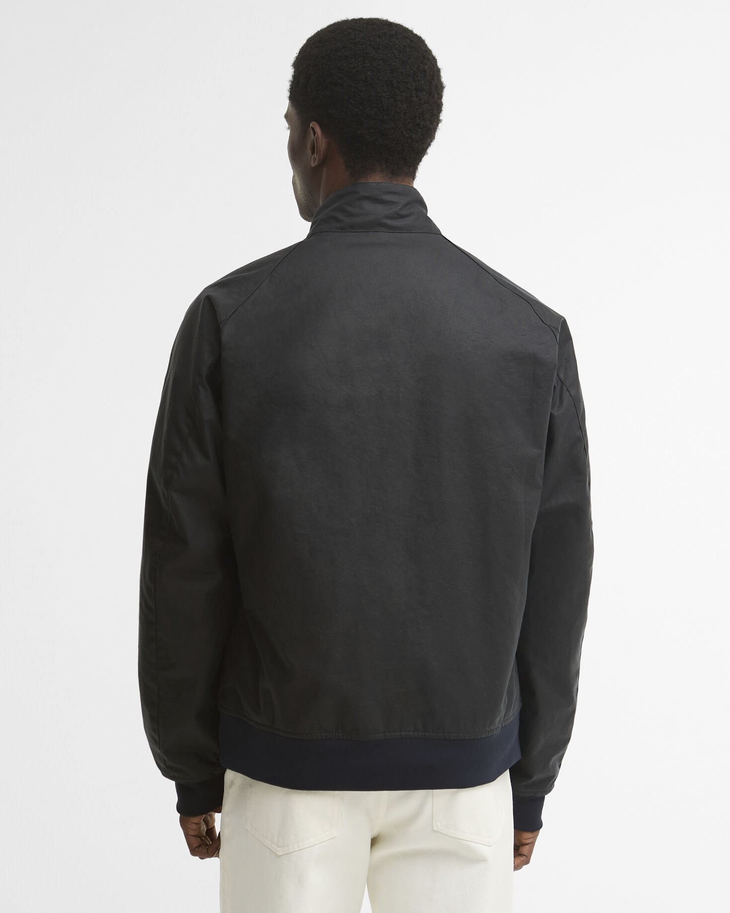 Chelsea Blouson Waxed Jacket Navy
