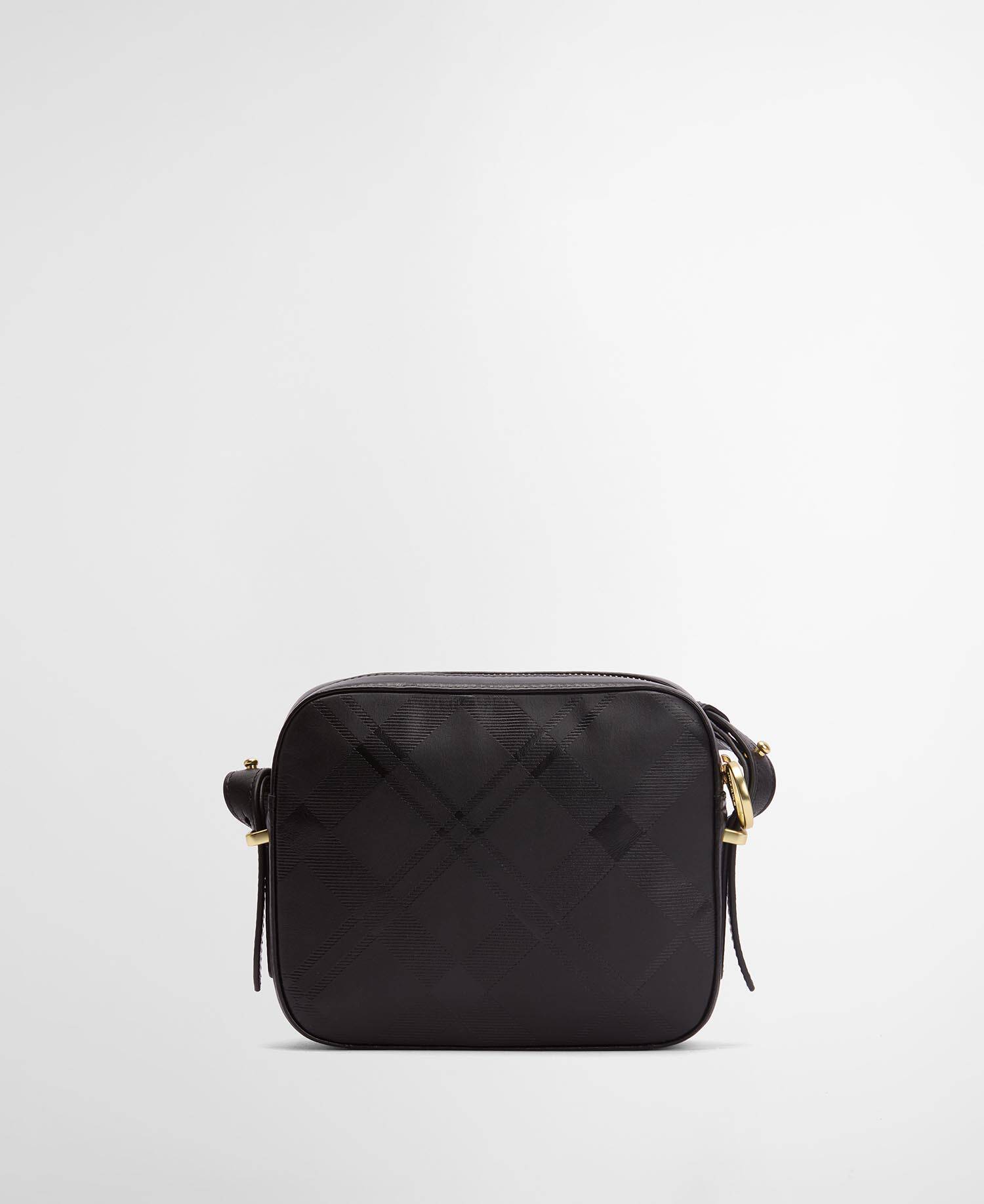 Ledertasche Daphne Crossbody Black/ Deboss Tartan image number 2