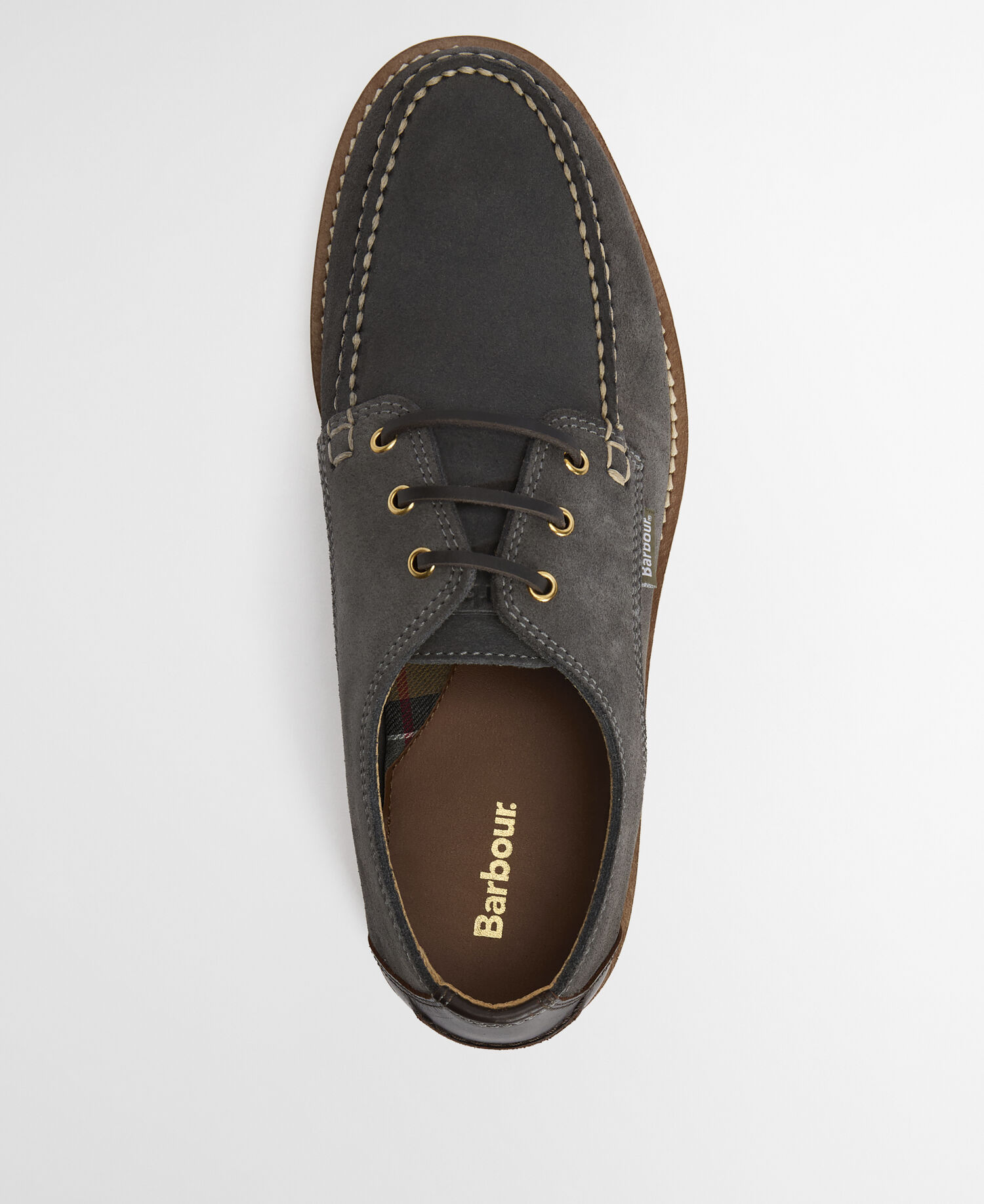 Aydon Derby Shoe Slate Grey Suede