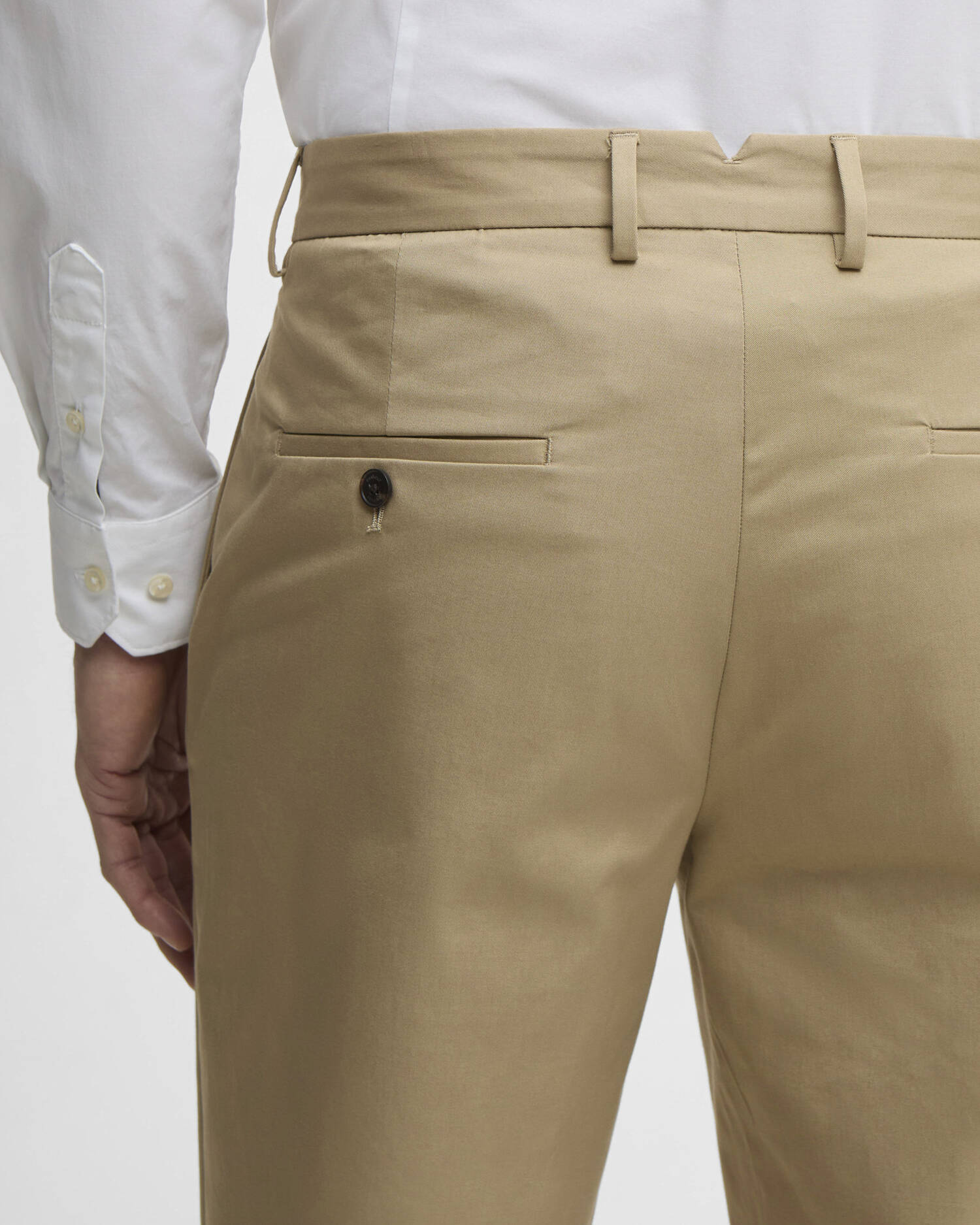Bellamy Cotton Trouser Sand image number 3