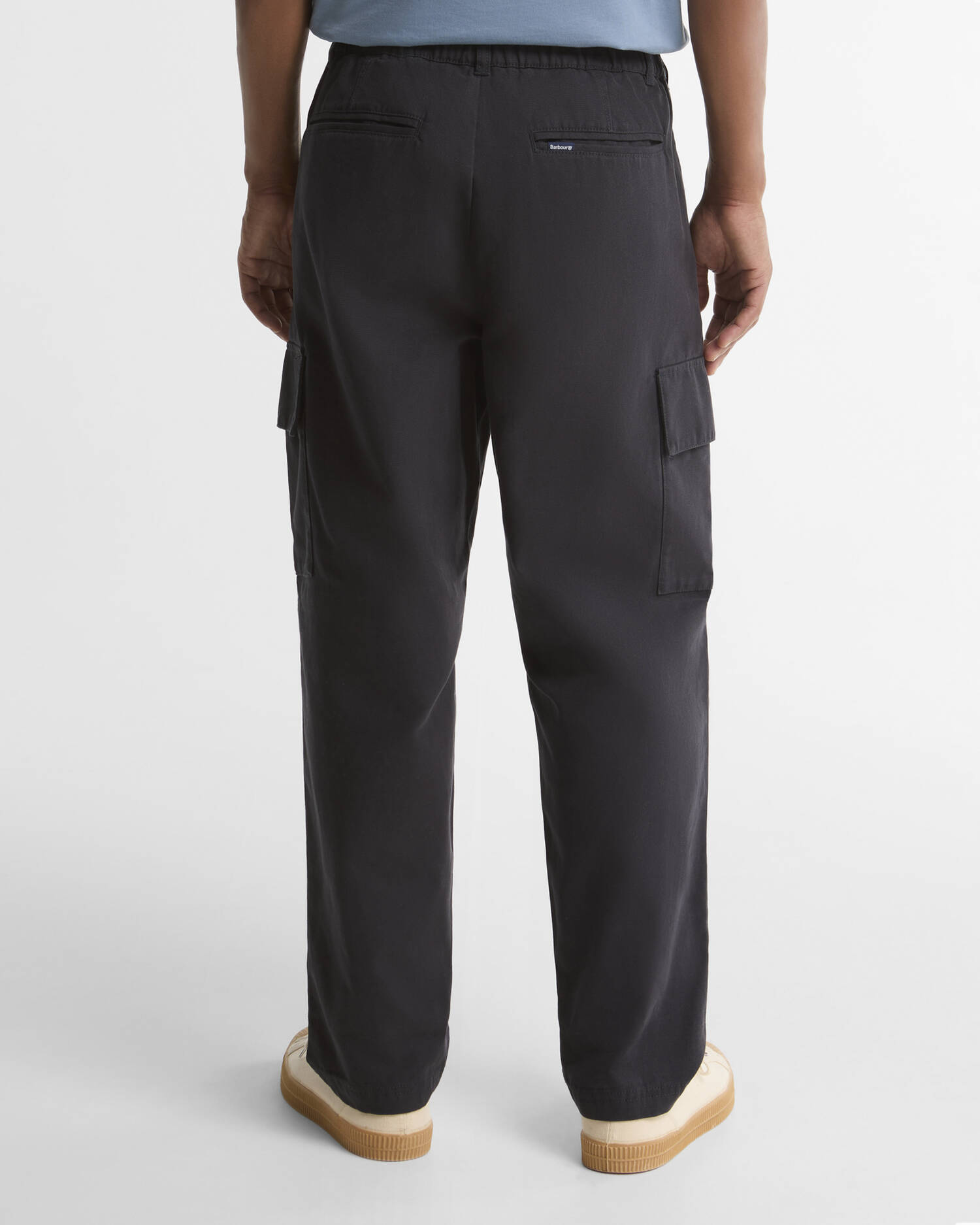 Barbour Hose Washed Cargo Relaxed Dark Navy image number 2