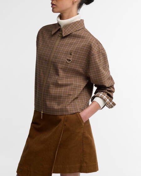 Barbour Hemd Carville Boxy Muted Tartan