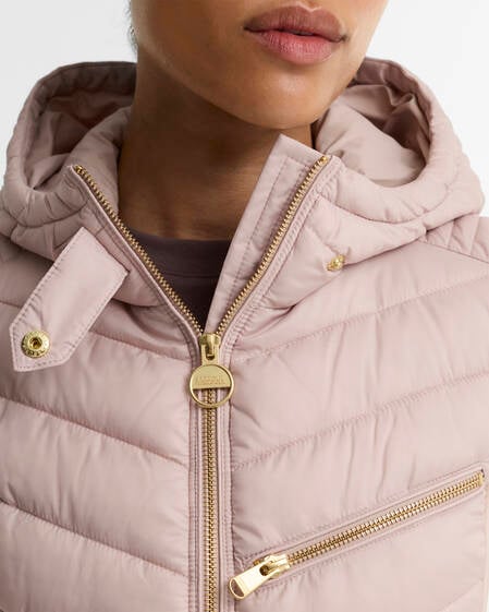 Salengro Quilted Jacket Nutmeg