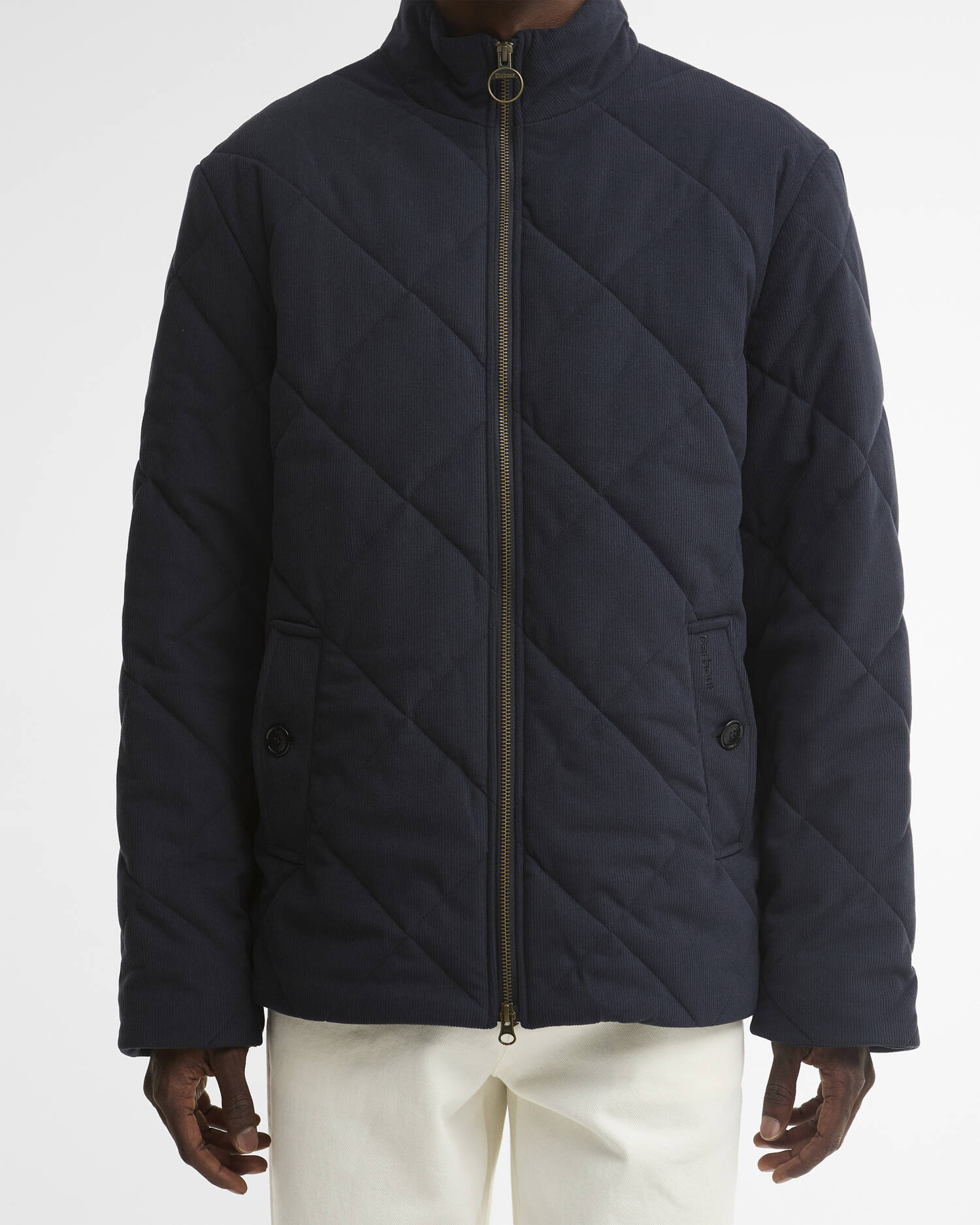 Corden Quilted Jacket Dark Navy image number 4
