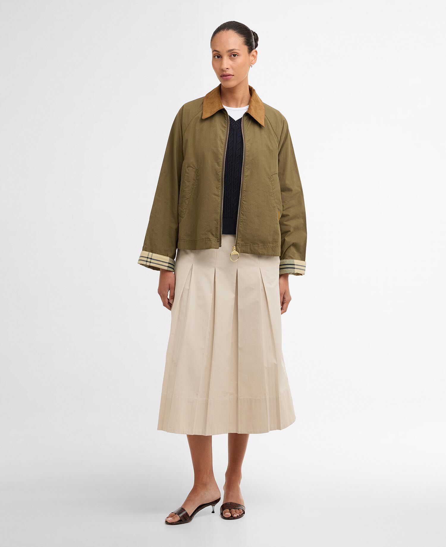 Catlin Casual Jacket Dusky Green/Ancient