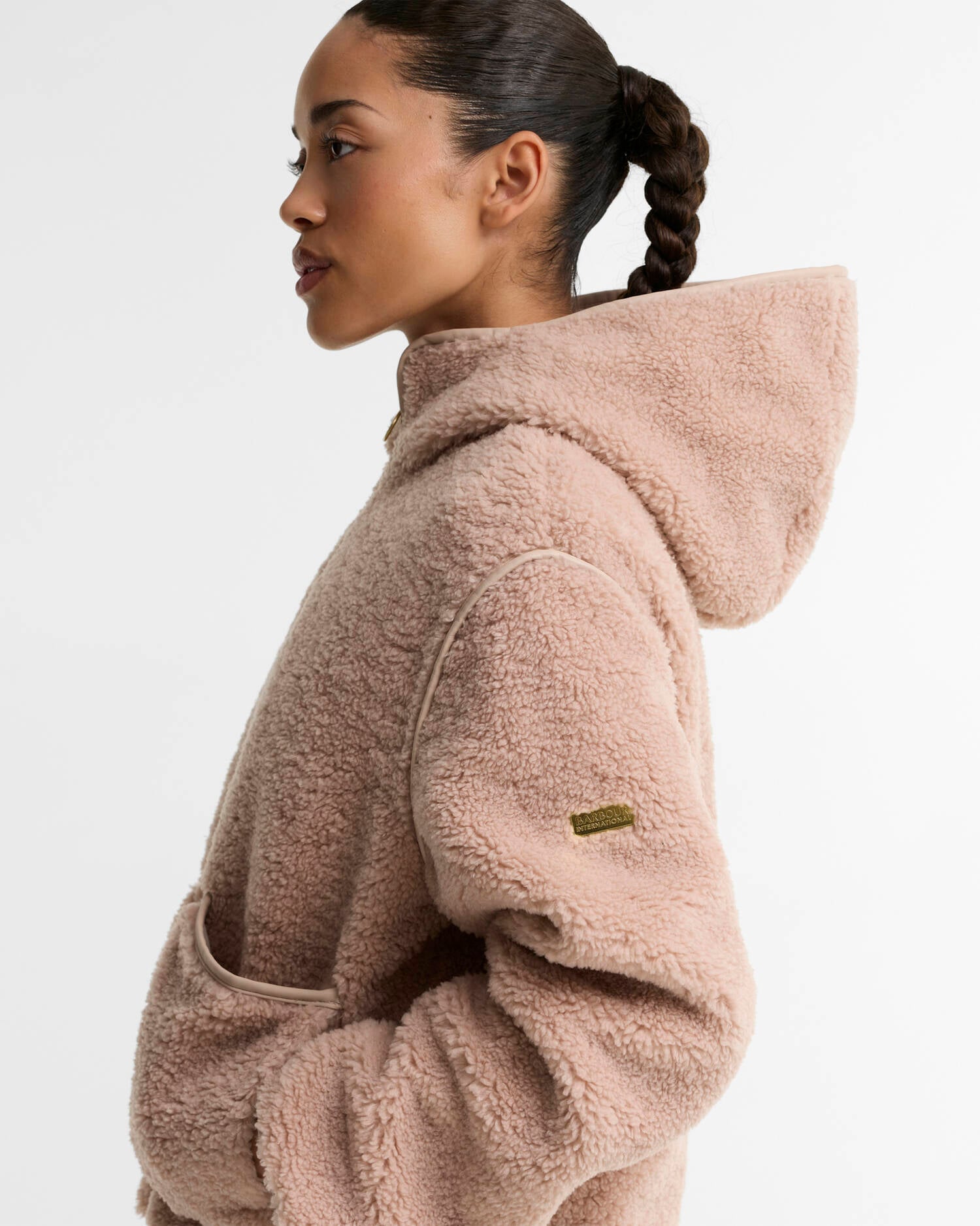 Ramona Fleece Jacket Nutmeg image number 4