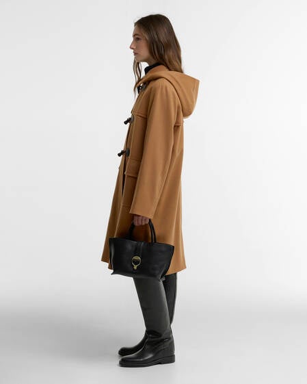Barbour Woll-Dufflecoat Melody Beige/Birchwood Dress