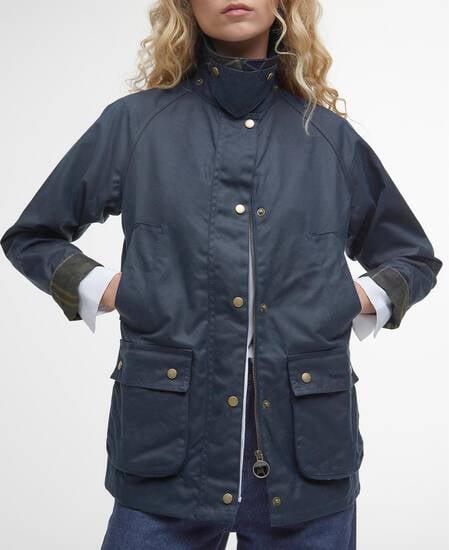 Acorn Waxed Jacket Classic Navy