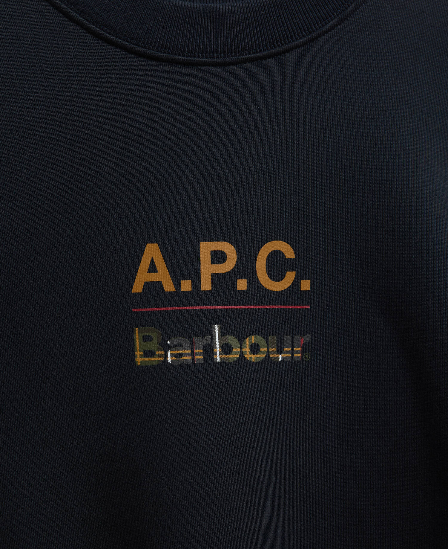 Barbour x A.P.C. Sweatshirt Dark Navy image number 5