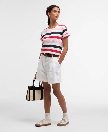Lyndale T-Shirt Poppy Red Multi
