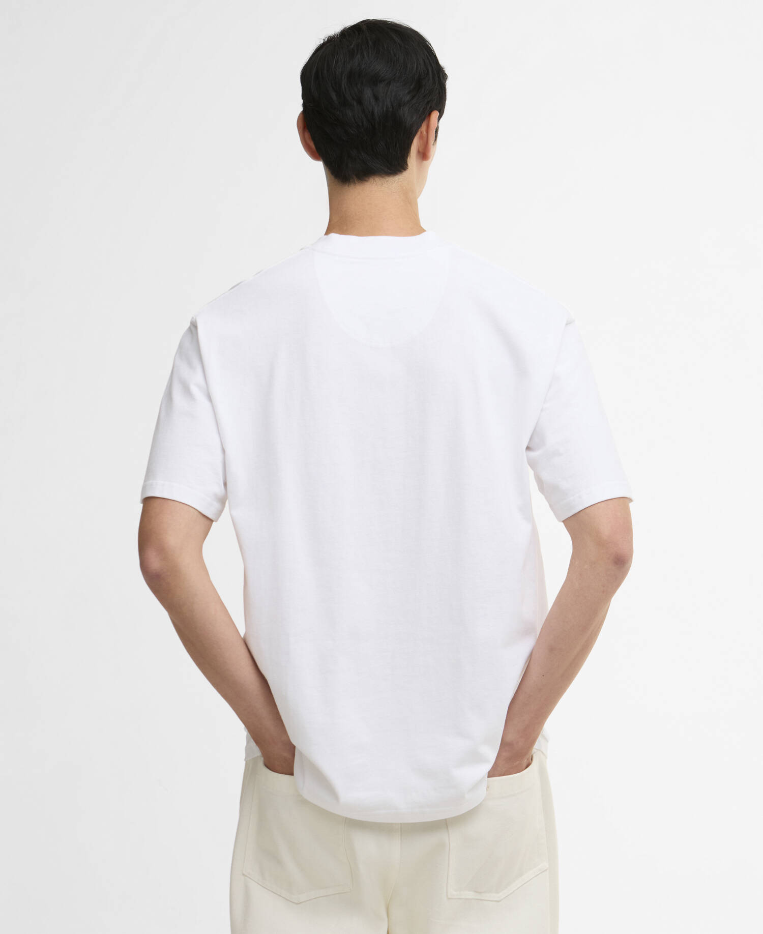 T-shirt oversize con stampa White image number 2