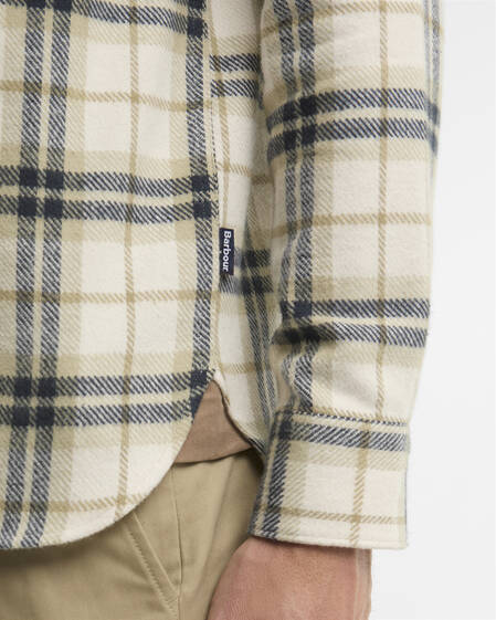 Camicia a maniche lunghe Langton con taglio classico Ecru