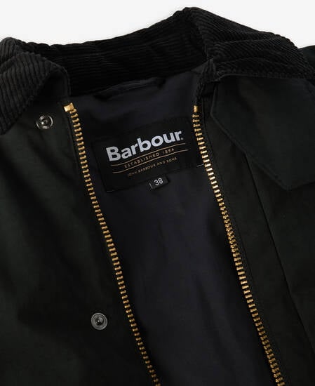 Padded Exmoor Coat Black
