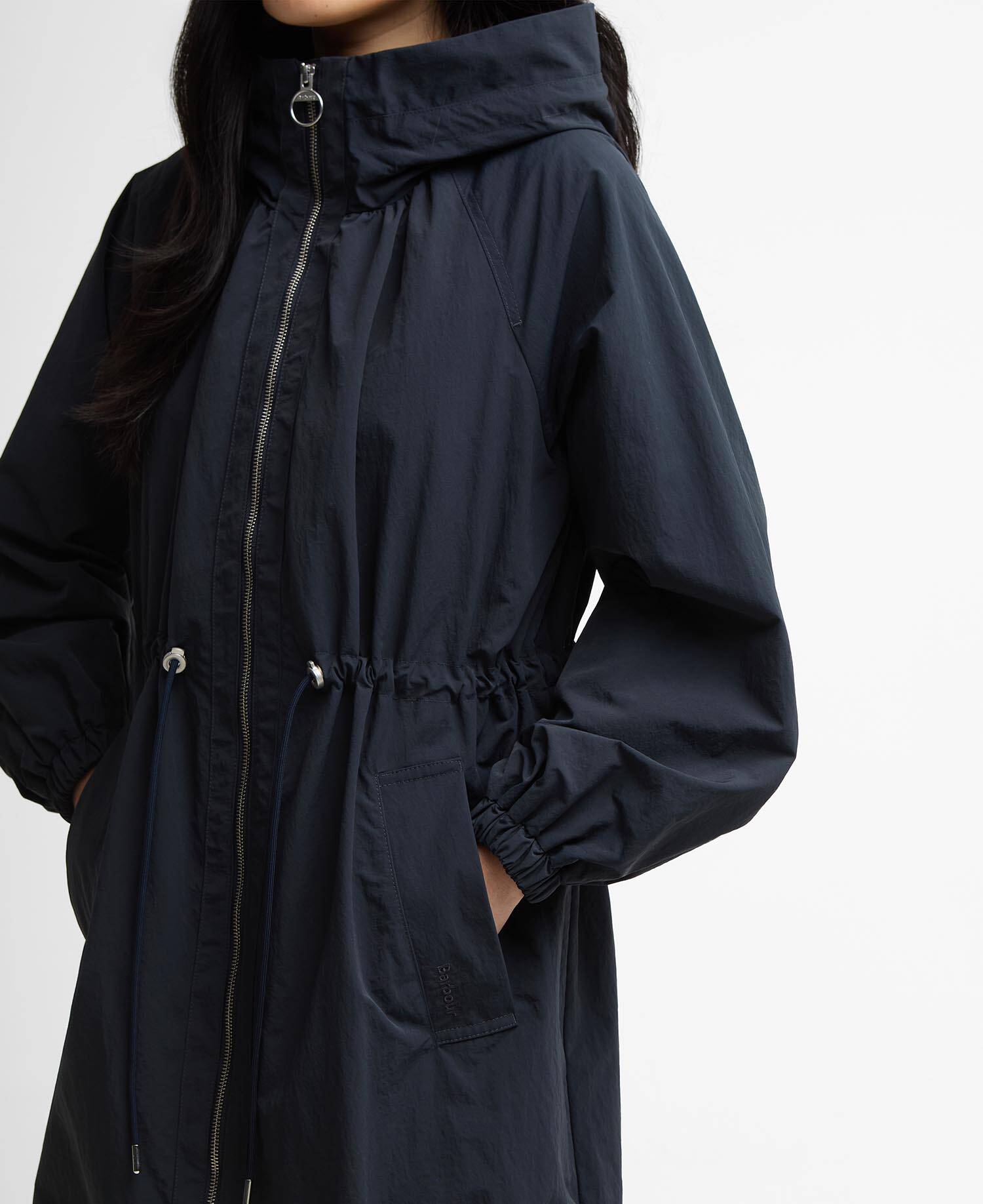 Parka Kempsey Showerproof Dark Navy/Dress Navy Tartan image number 4